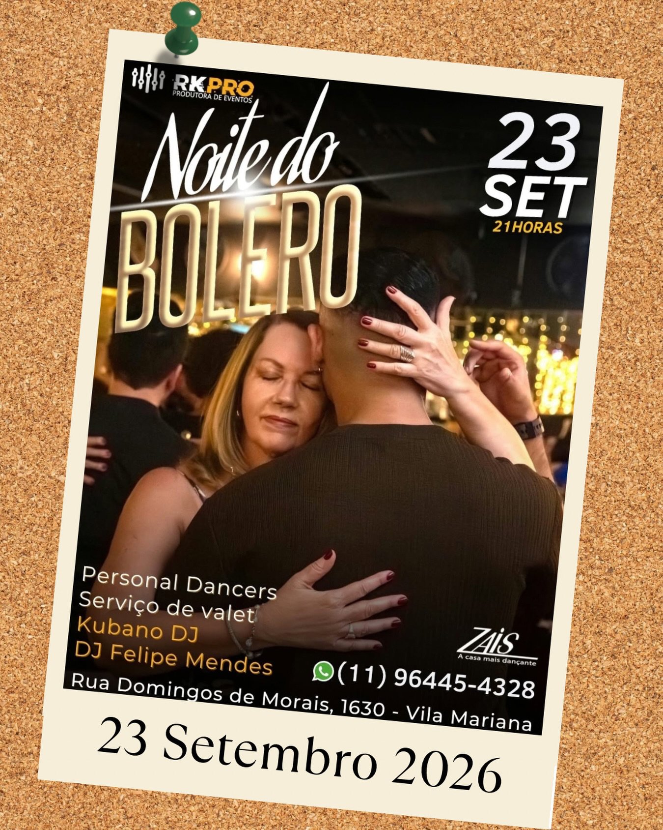 Noite do Bolero - Dj Kubano, DJ Felipe Mendes