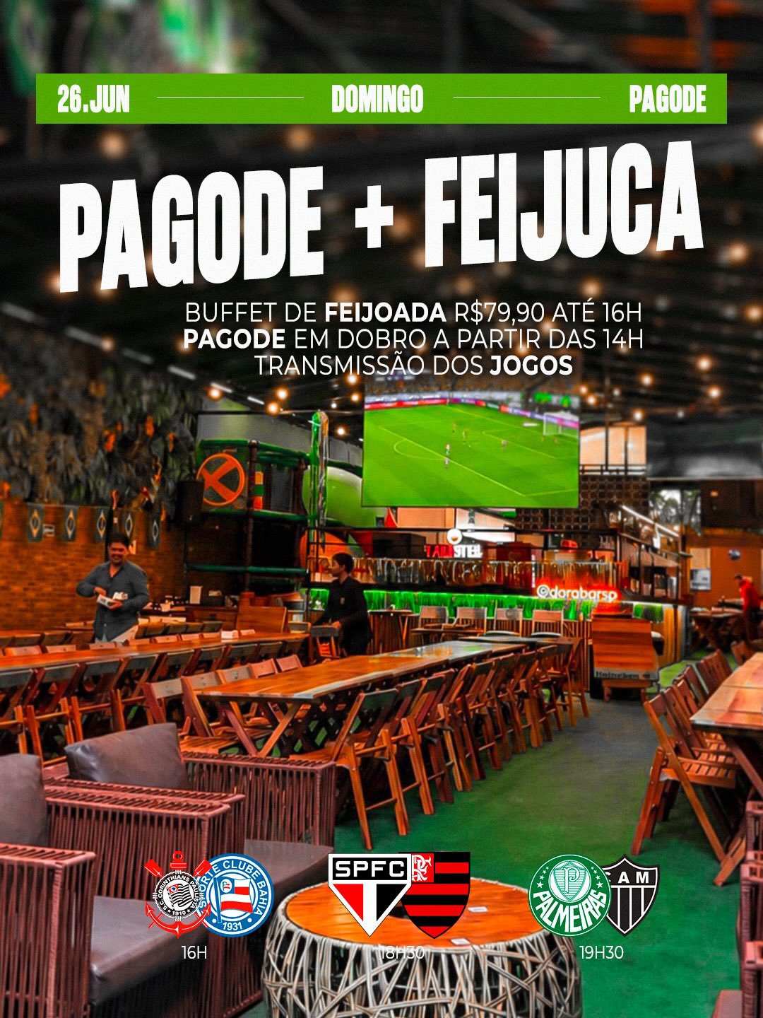 Pagode + Feijuca