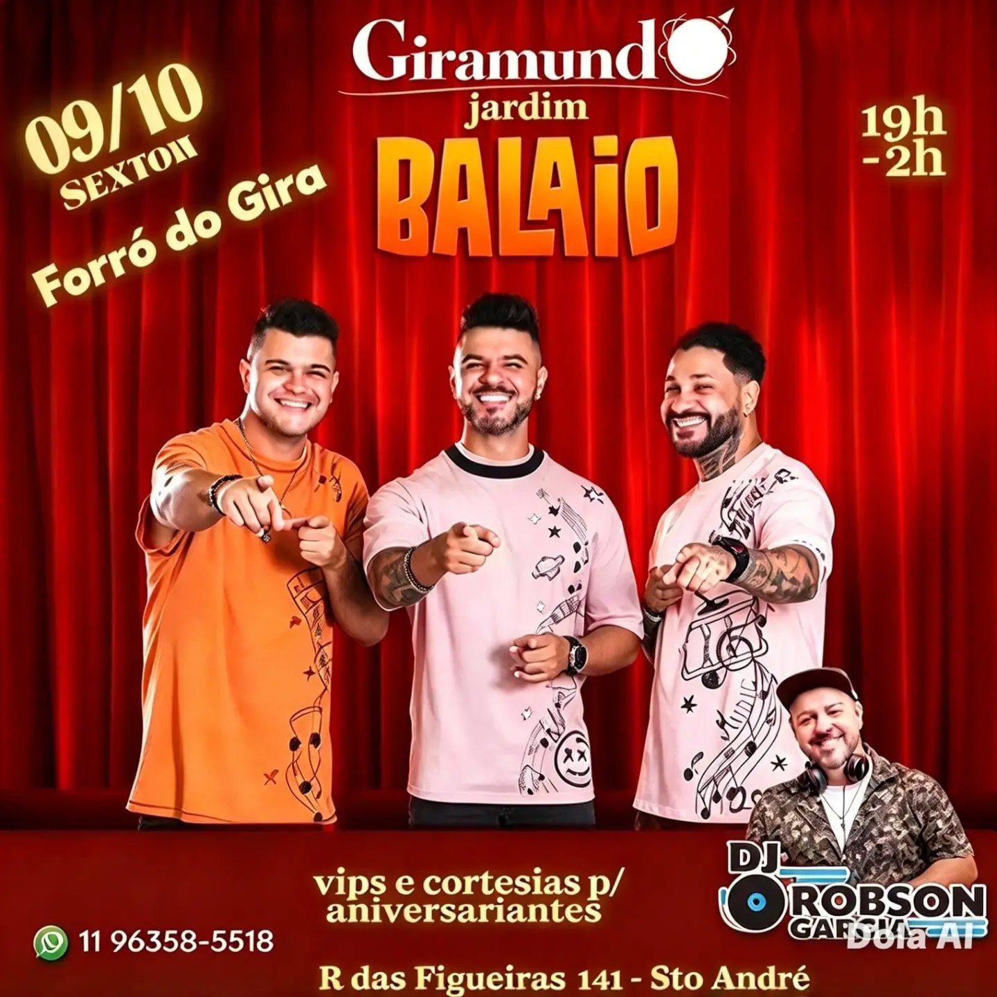 Forró do Gira - Balaio - DJ Robson Garcia