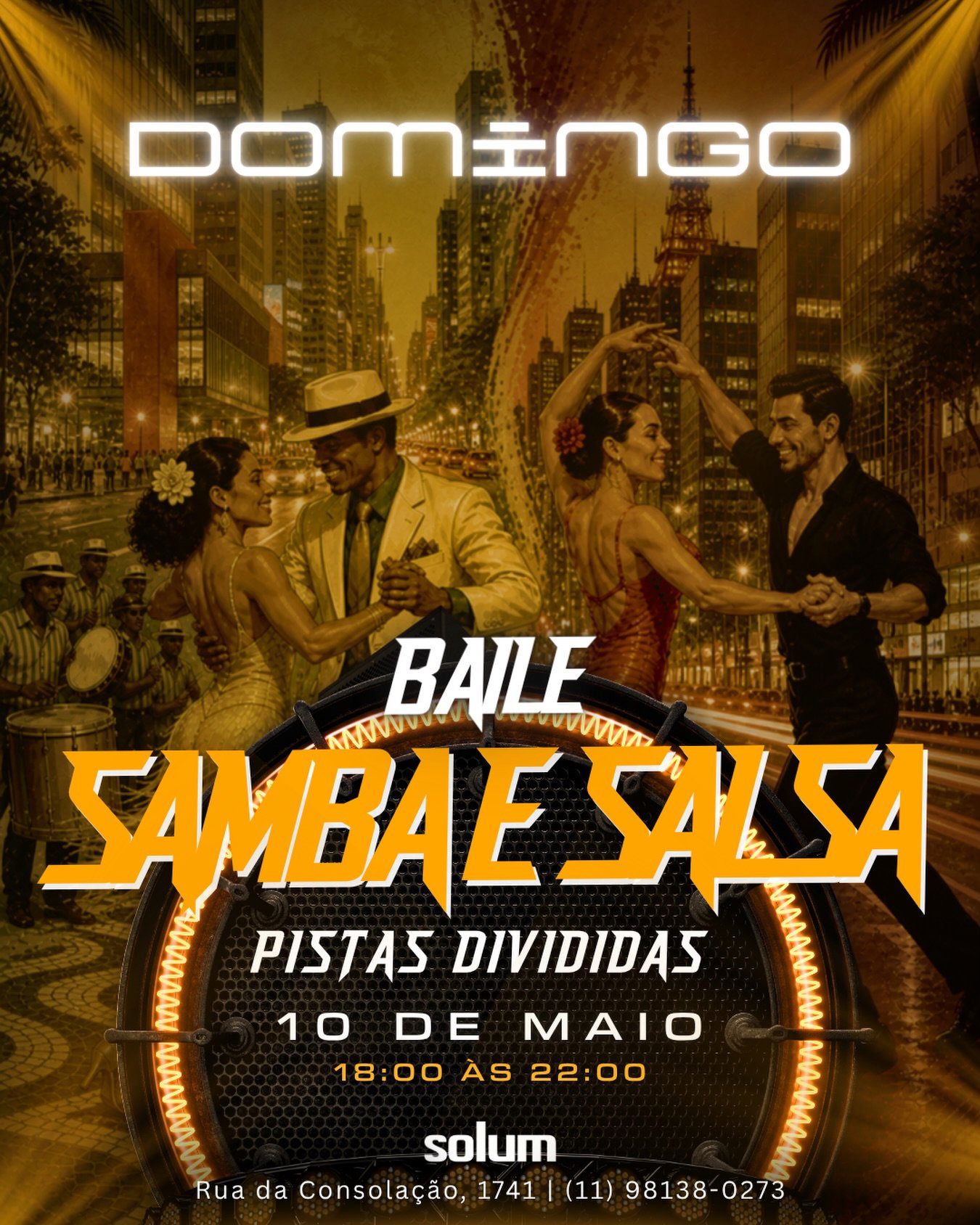 Baile Samba e Salsa