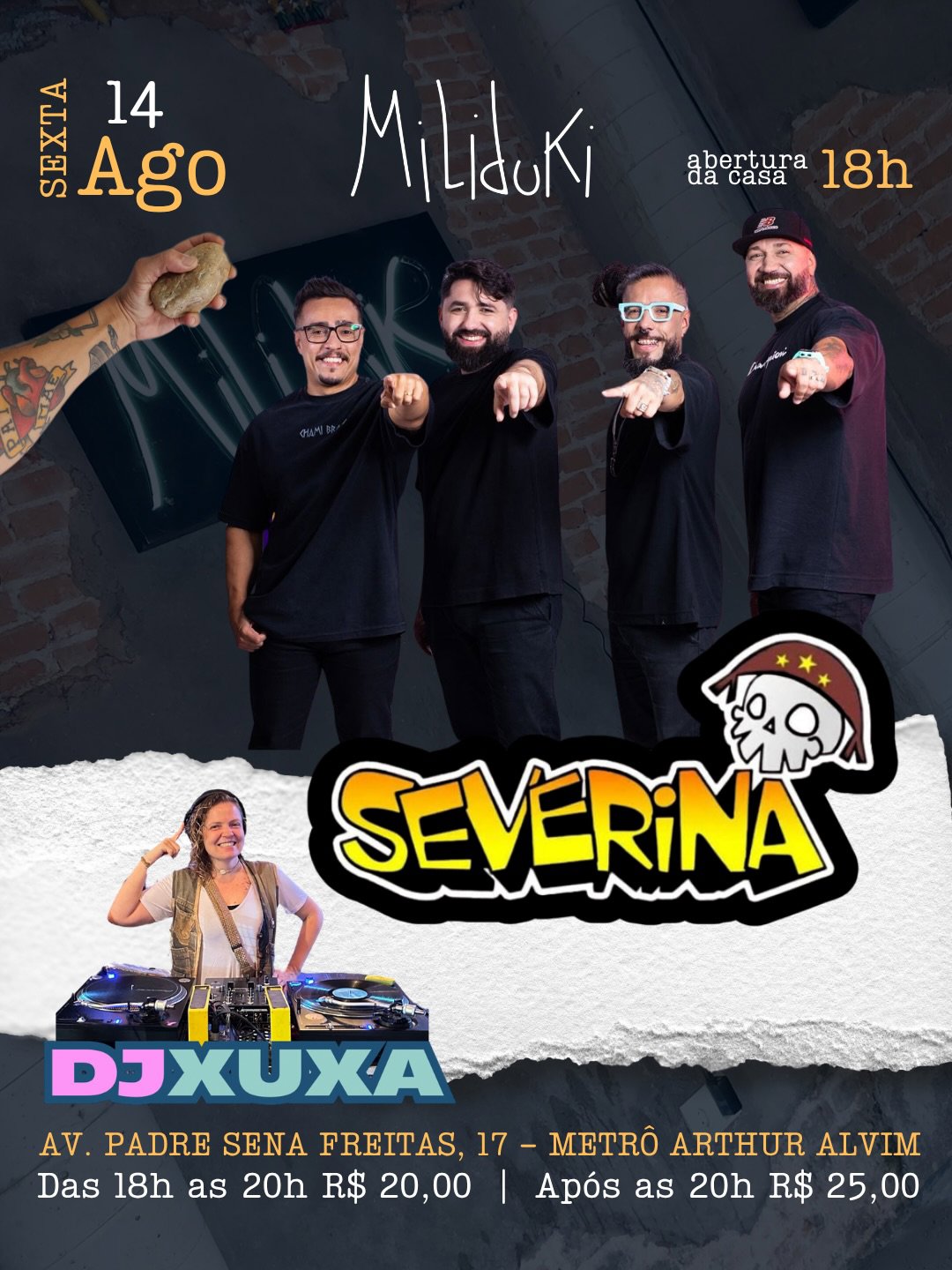 Miluki Ki - Severina,DJ Xuxa