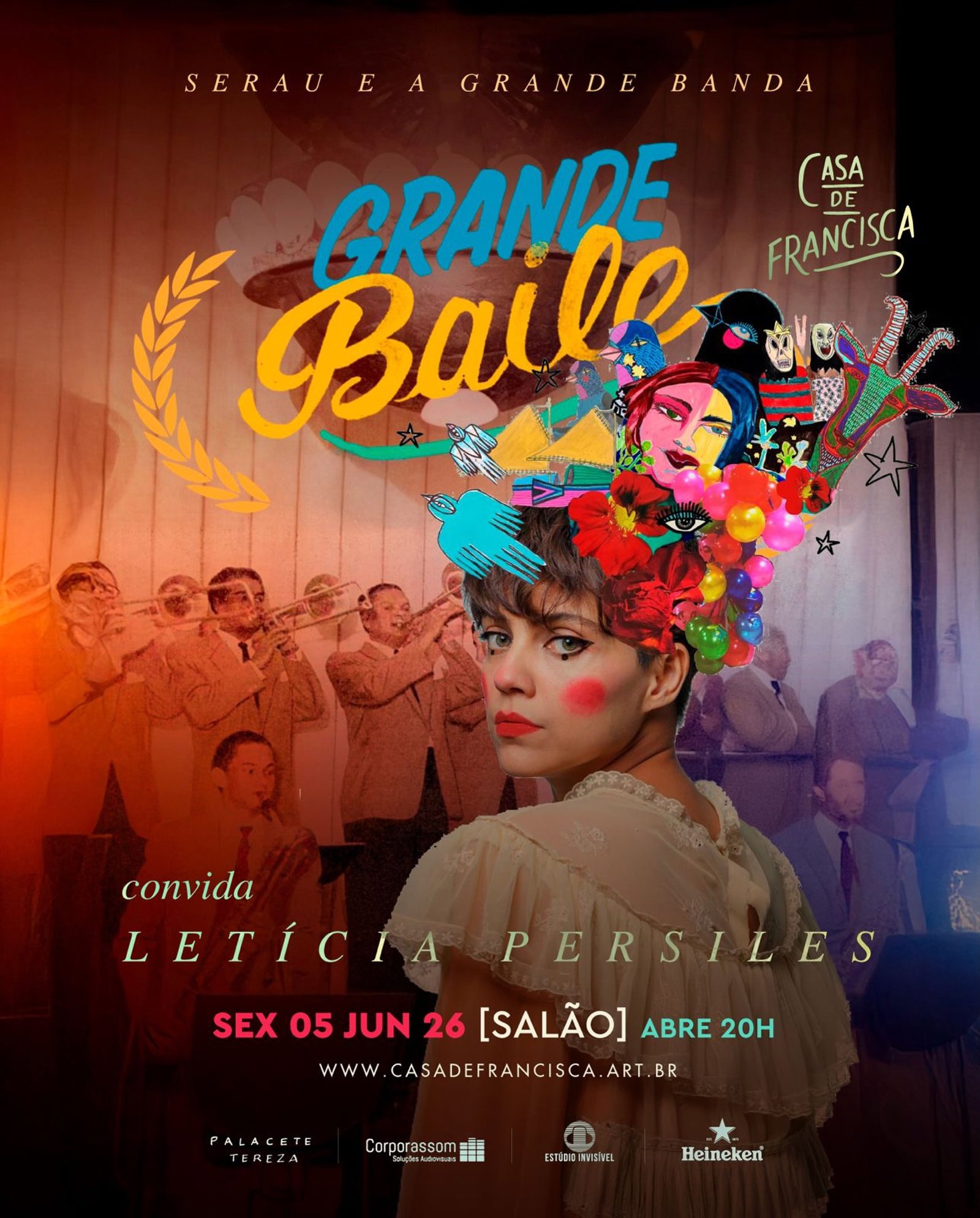 GRANDE BAILE convida LETÍCIA PERSILES