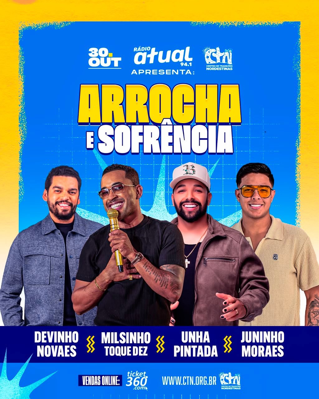 Arrocha E Sofrência - Devinho Novaes,Milsinho Toque Dez,Unha Pintada,Juninho Moraes