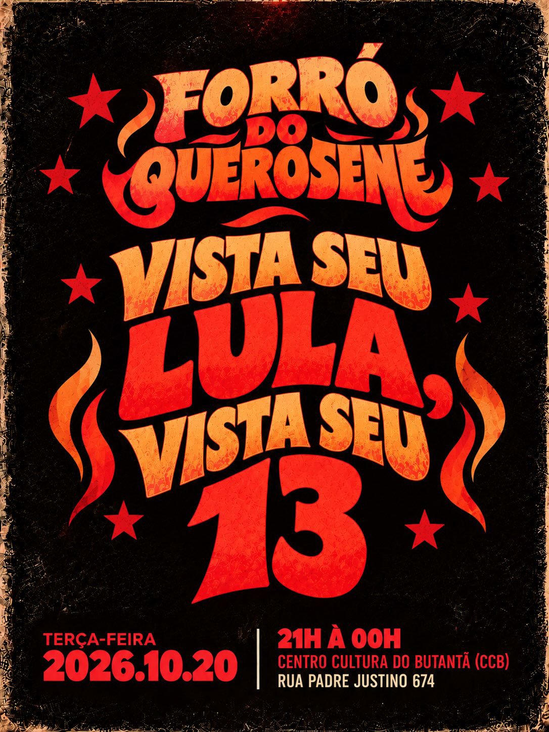 Forró do Querosene - Vista seu Lula - Vista seu 13