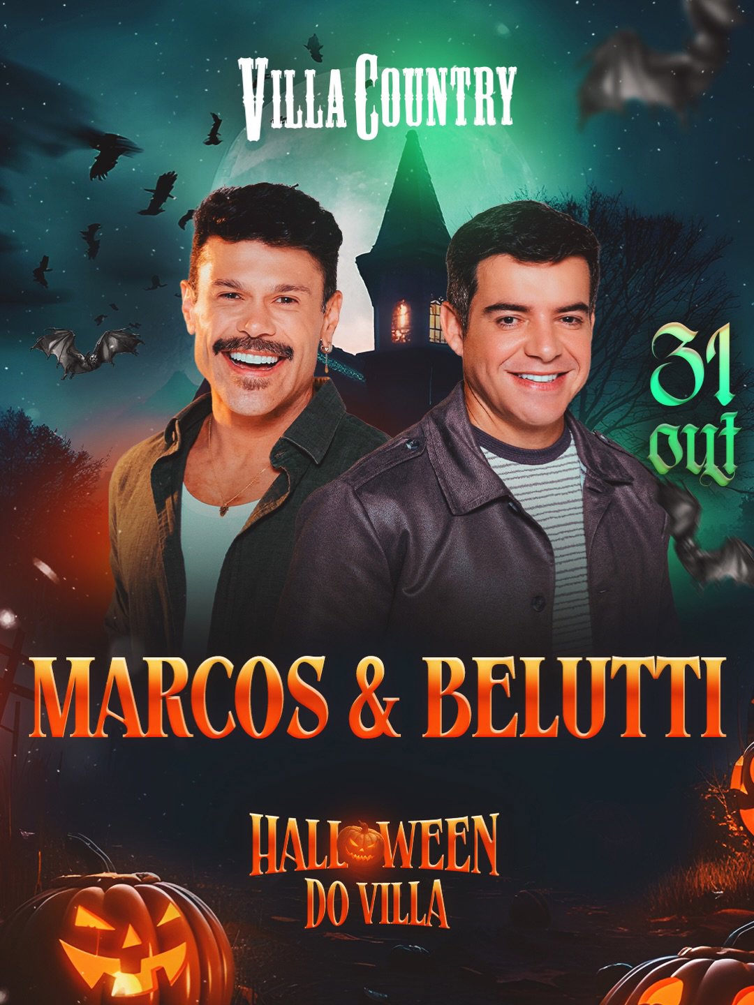 Halloween Do Villa - Marcos & Belutti