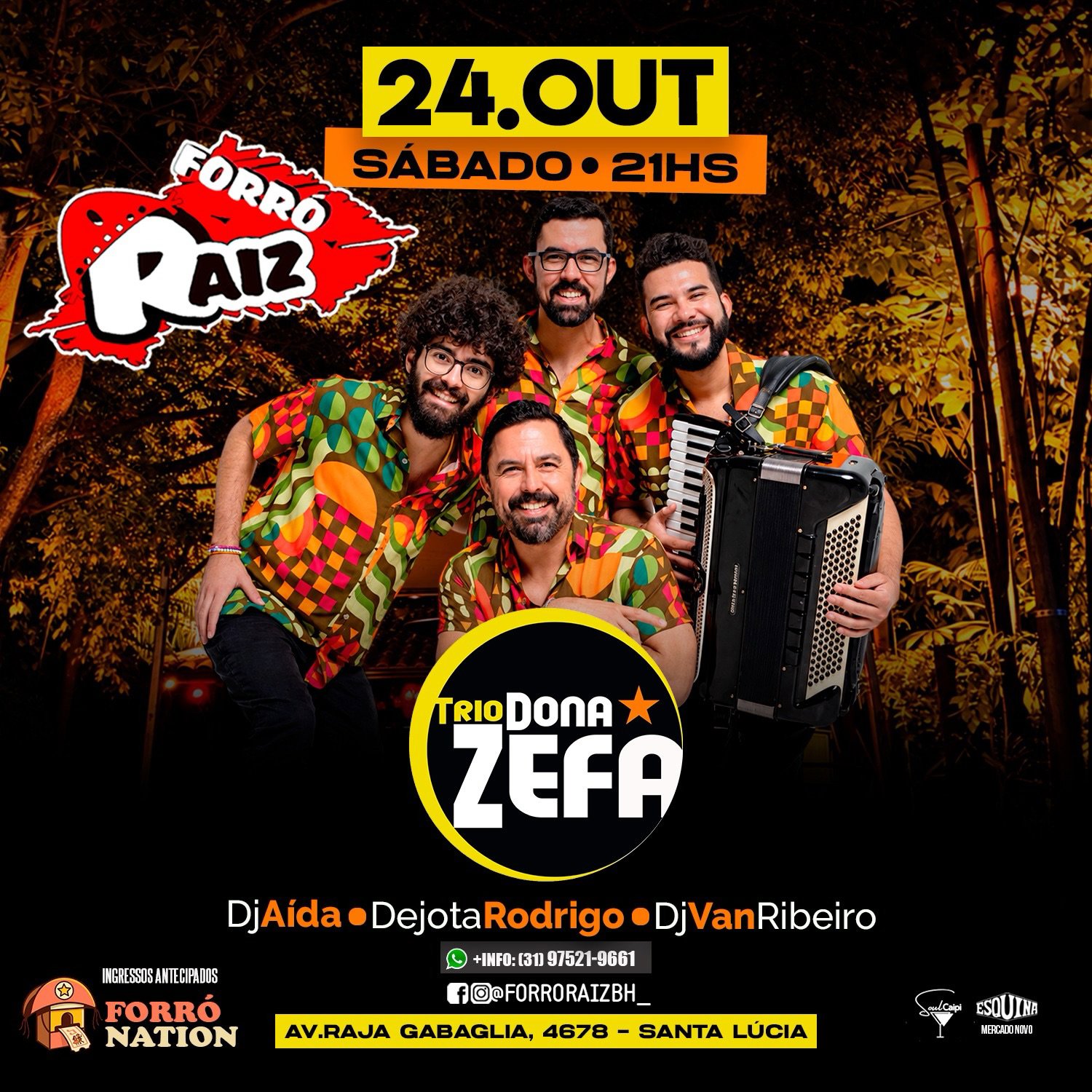 Forró Raiz - Dj Aída,Dejota Rodrigo,Dj Van Ribeiro