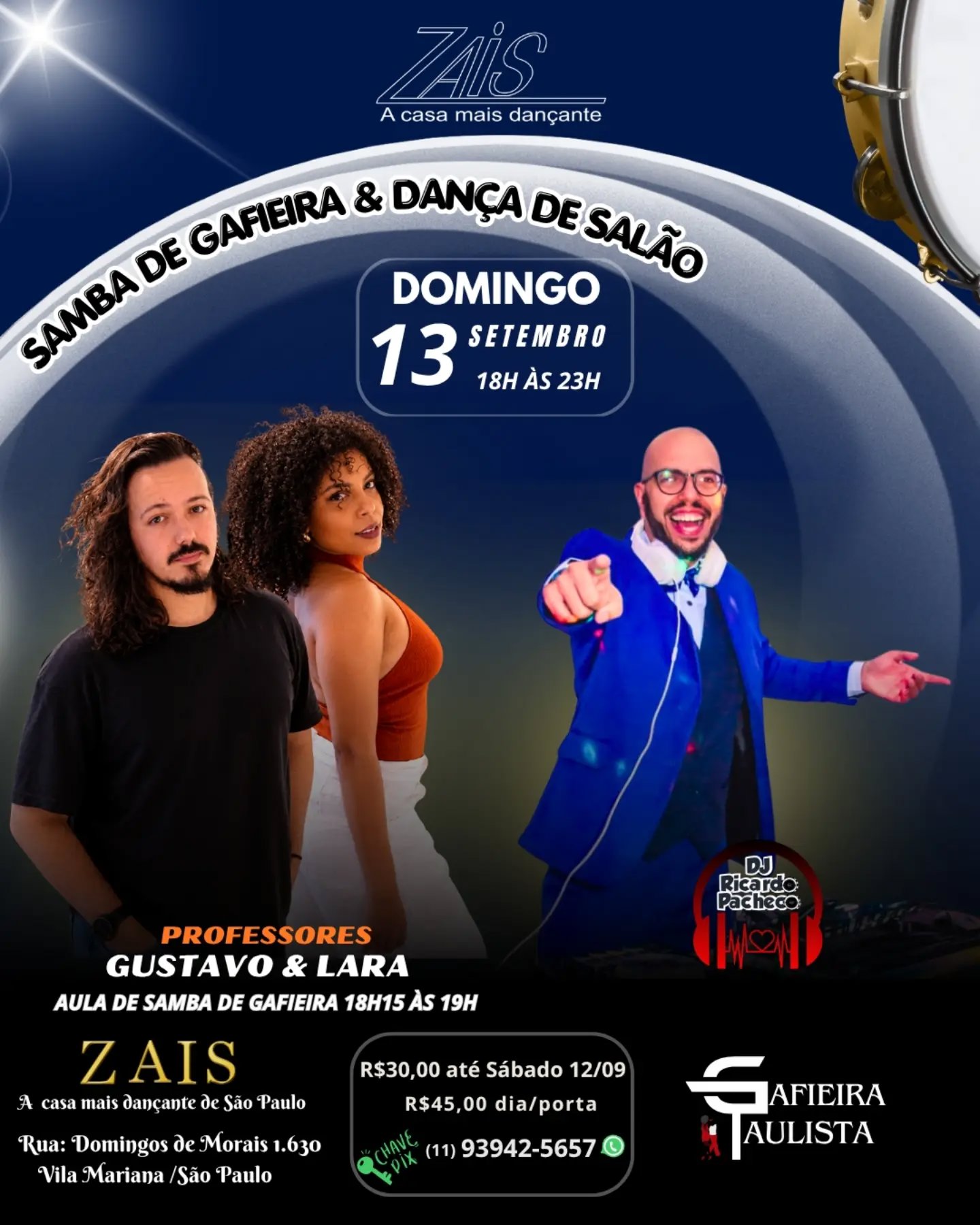 Samba De Gafeira & Dança De Salão - DJ Ricardo Pacheco