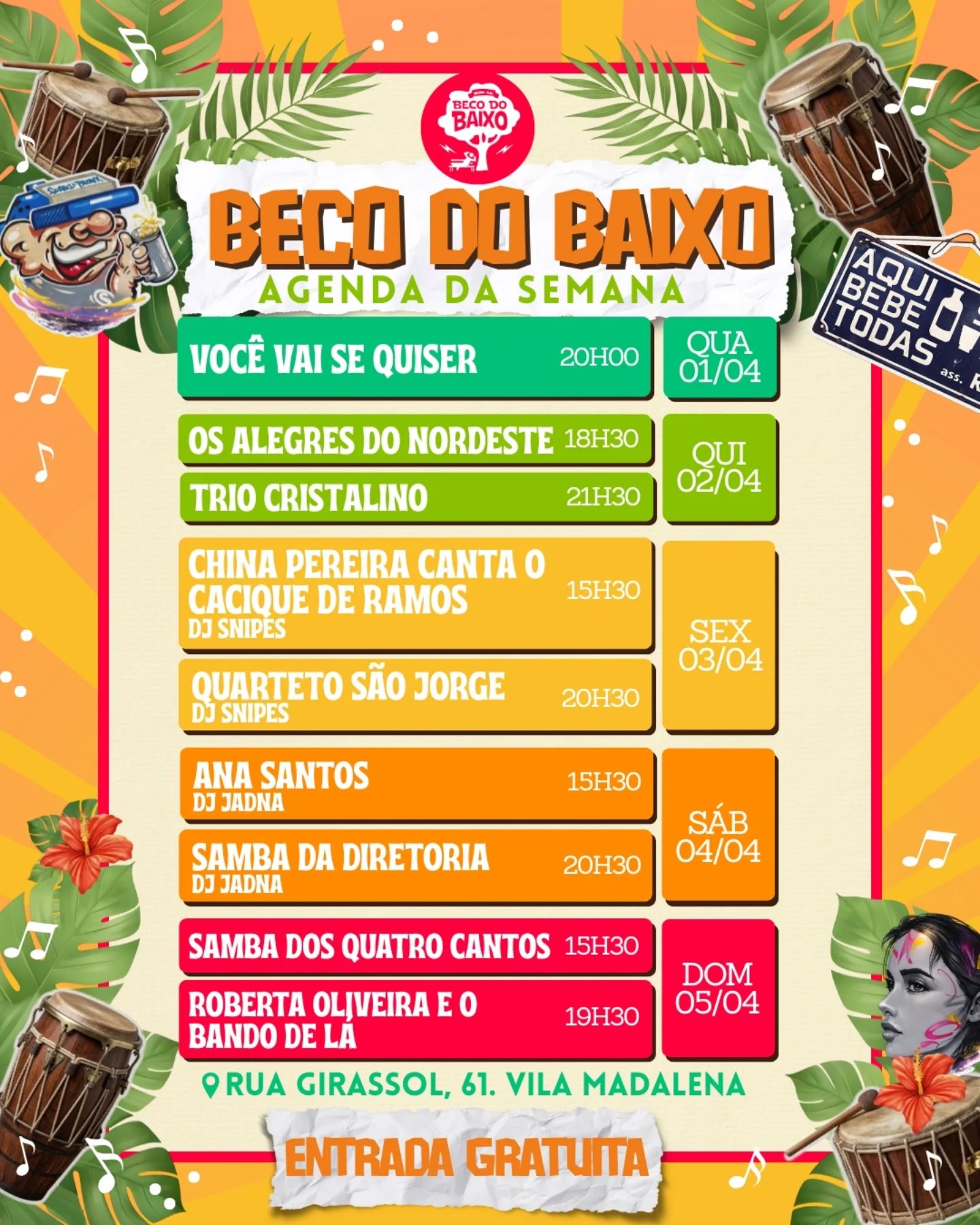 Samba do quatro Cantos - Roberta Oliveira e o Bando de lá