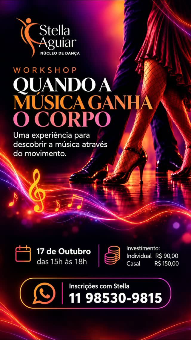 Workshop - Quando A Música Ganha O Corpo