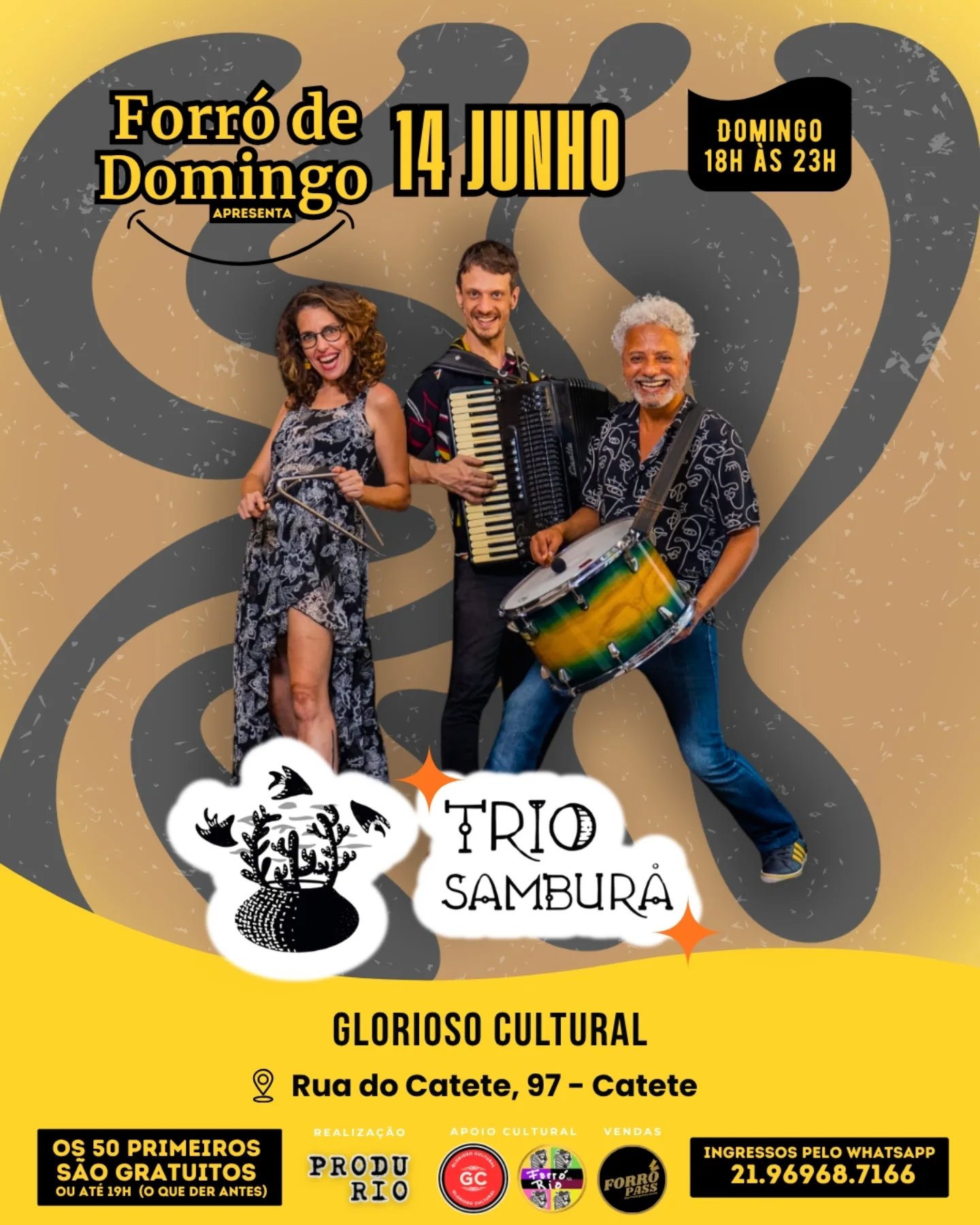Forró de Domingo - Trio Samburá