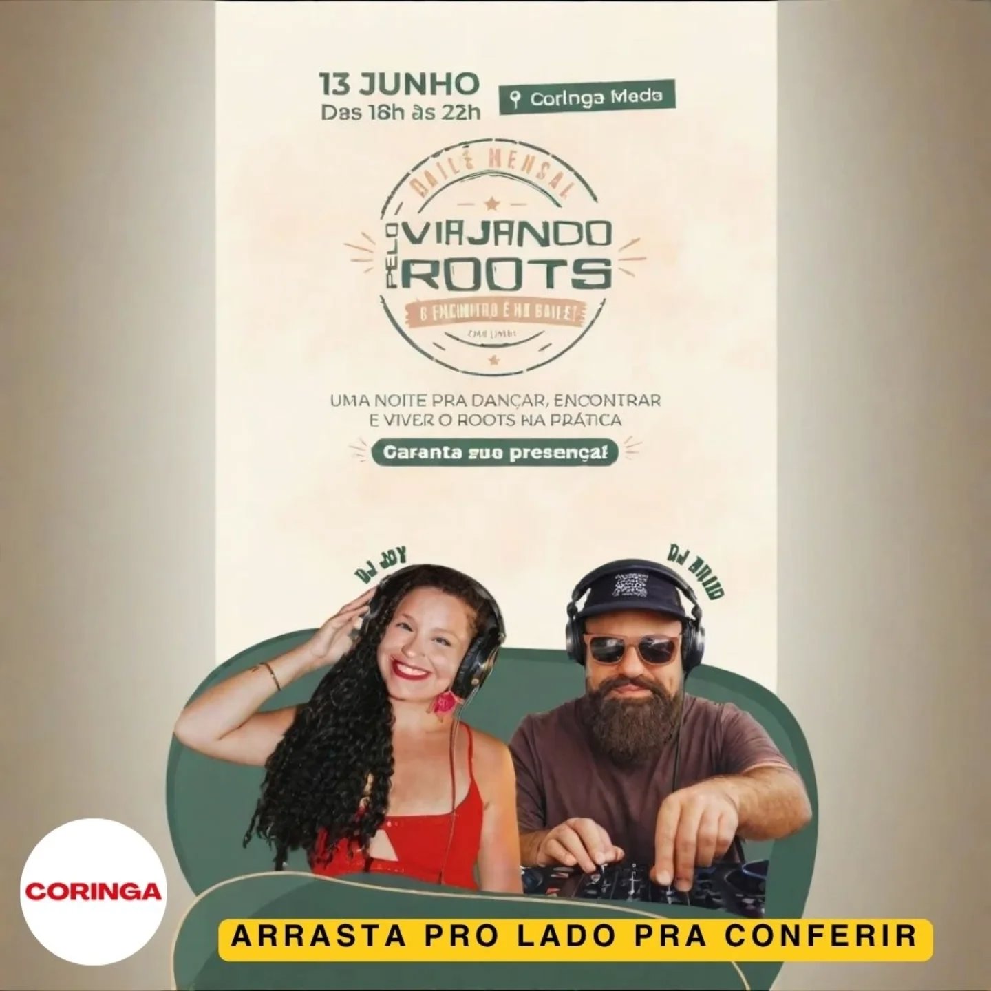Baile Mensal - Viajando pelo Roots