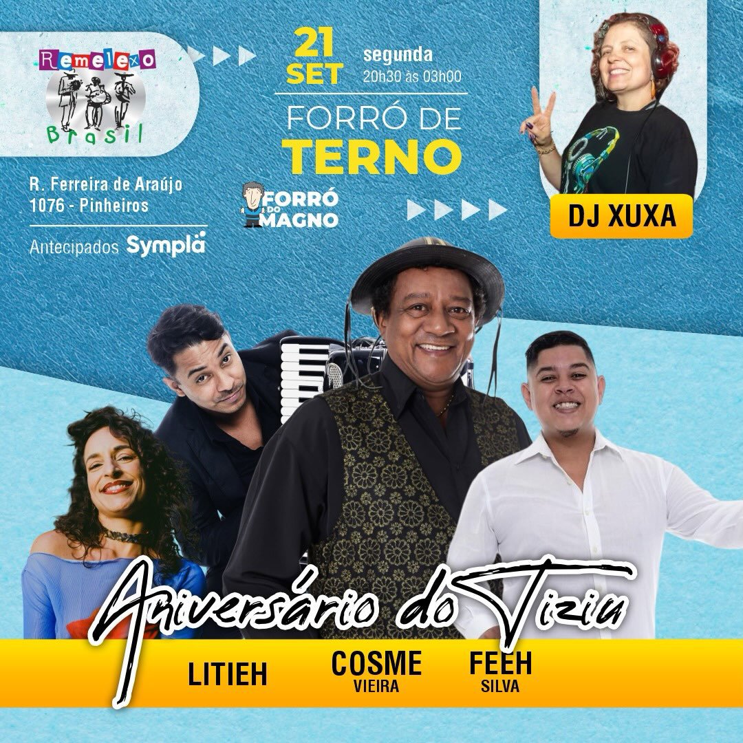 Forró de Terno - Aniversário do Tiziu - DJ Xuxa