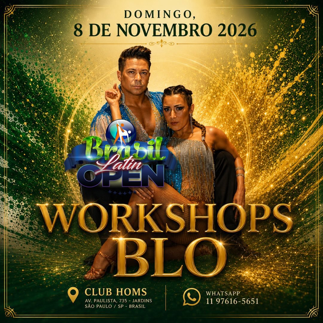 Brasil Latin Open - Workshops