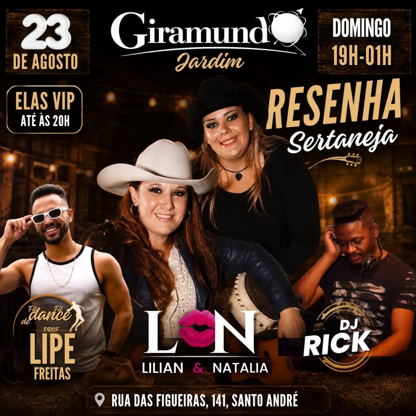 Resenha Sertaneja - Lilian & Natalia - DJ Rick