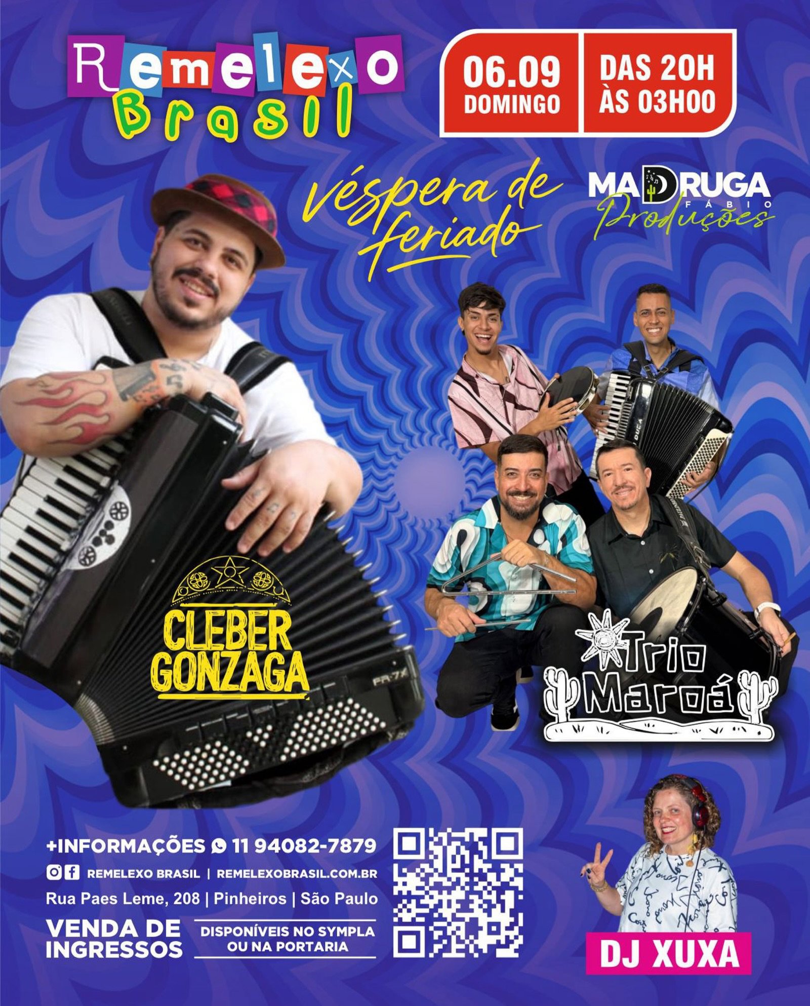 Cleber Gonzaga - Trio Maroá - DJ Xuxa