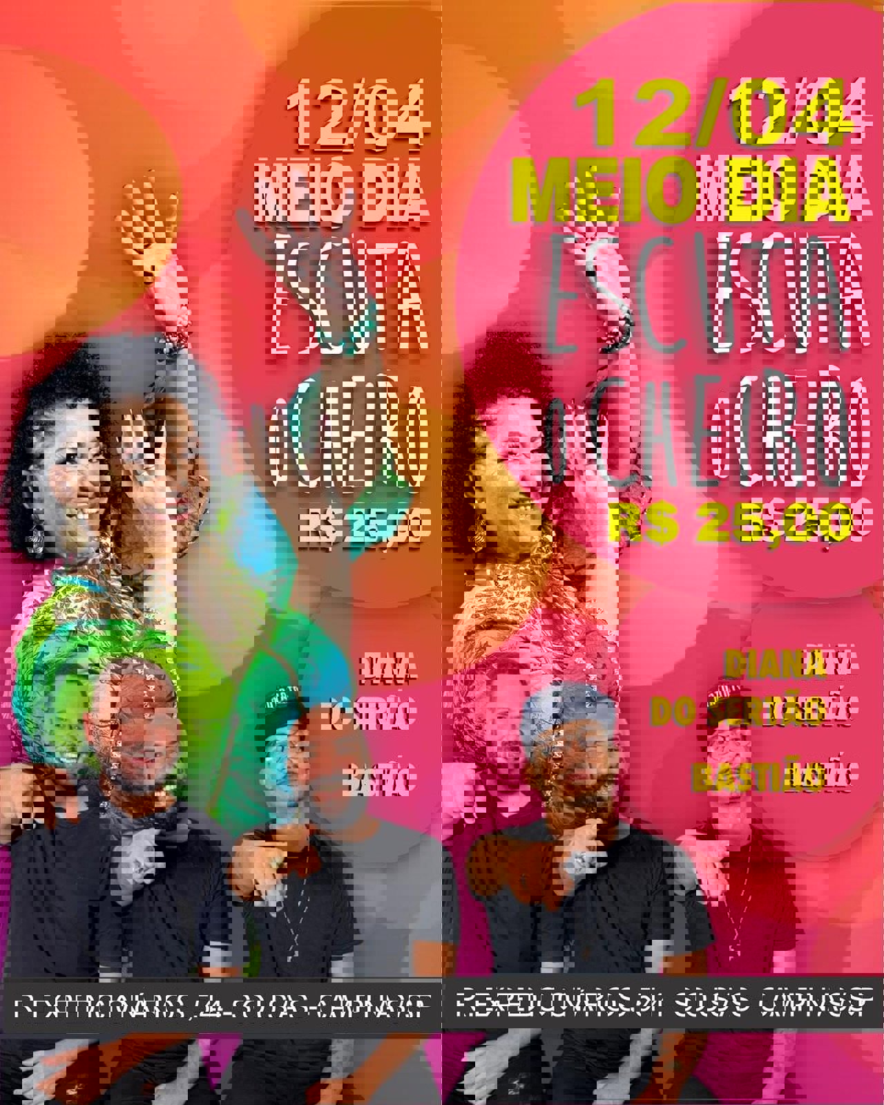 Projeto Escuta o Cheiro - Bastião e Diana do Sertão