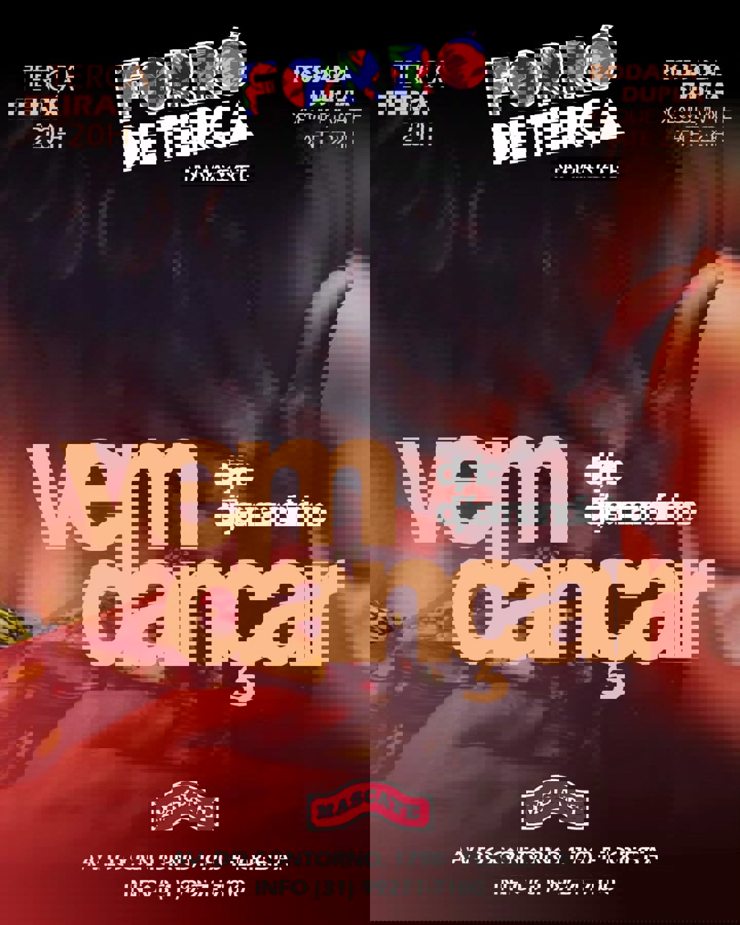 Forró de Terça na Mascate