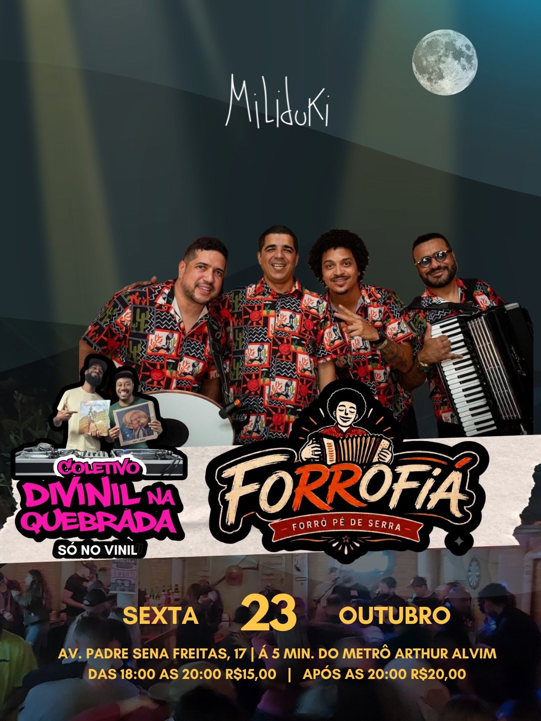 Forrofiá - Forró Pé de Serra - Coletivo Divinil na Quebrada