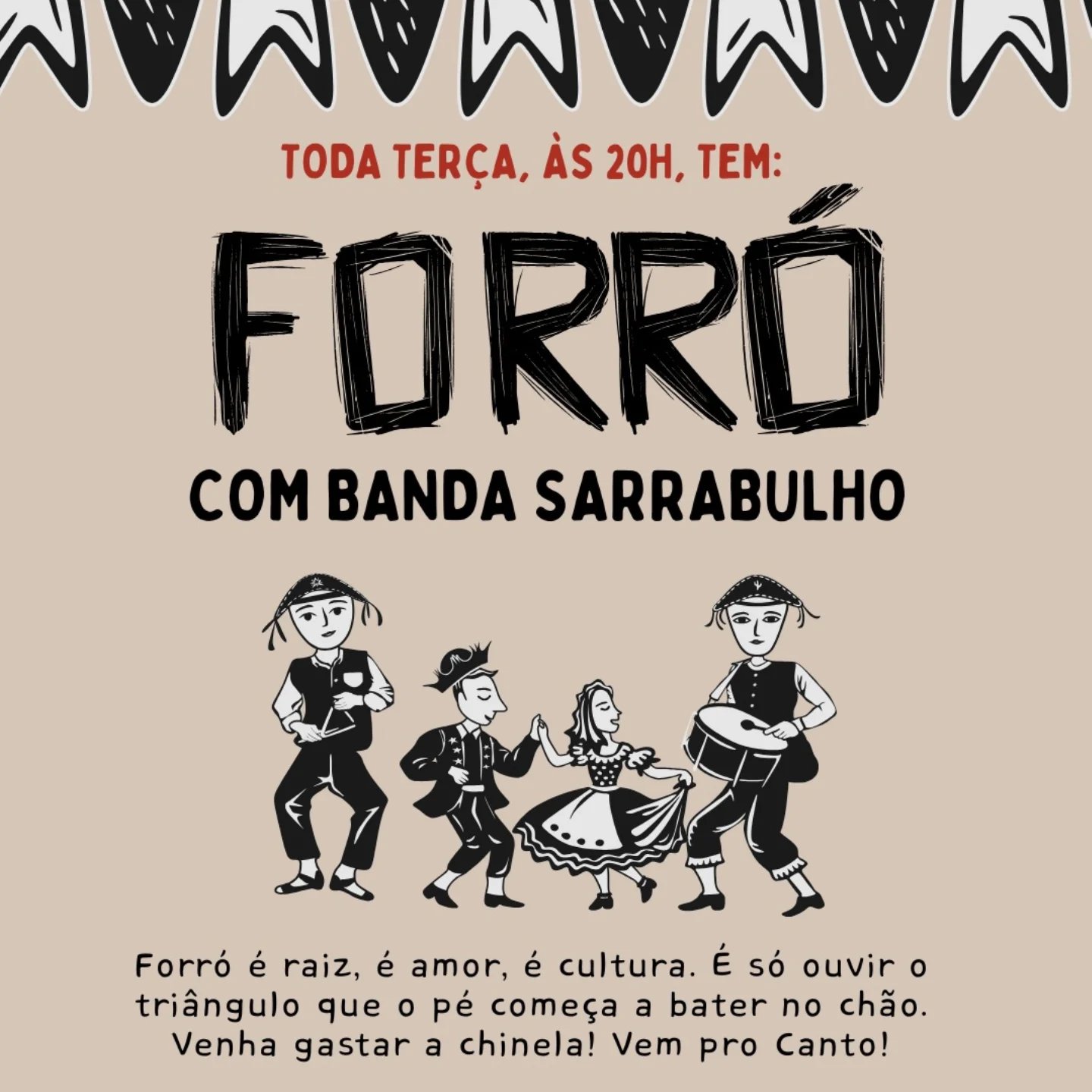 Forró com Banda Sarrabulho