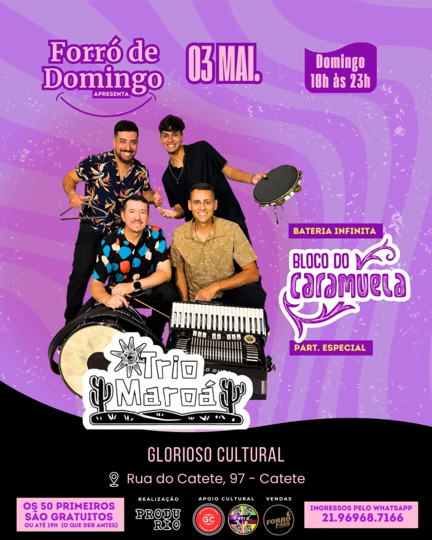 Forró de Domingo - Bloco do Caramuela