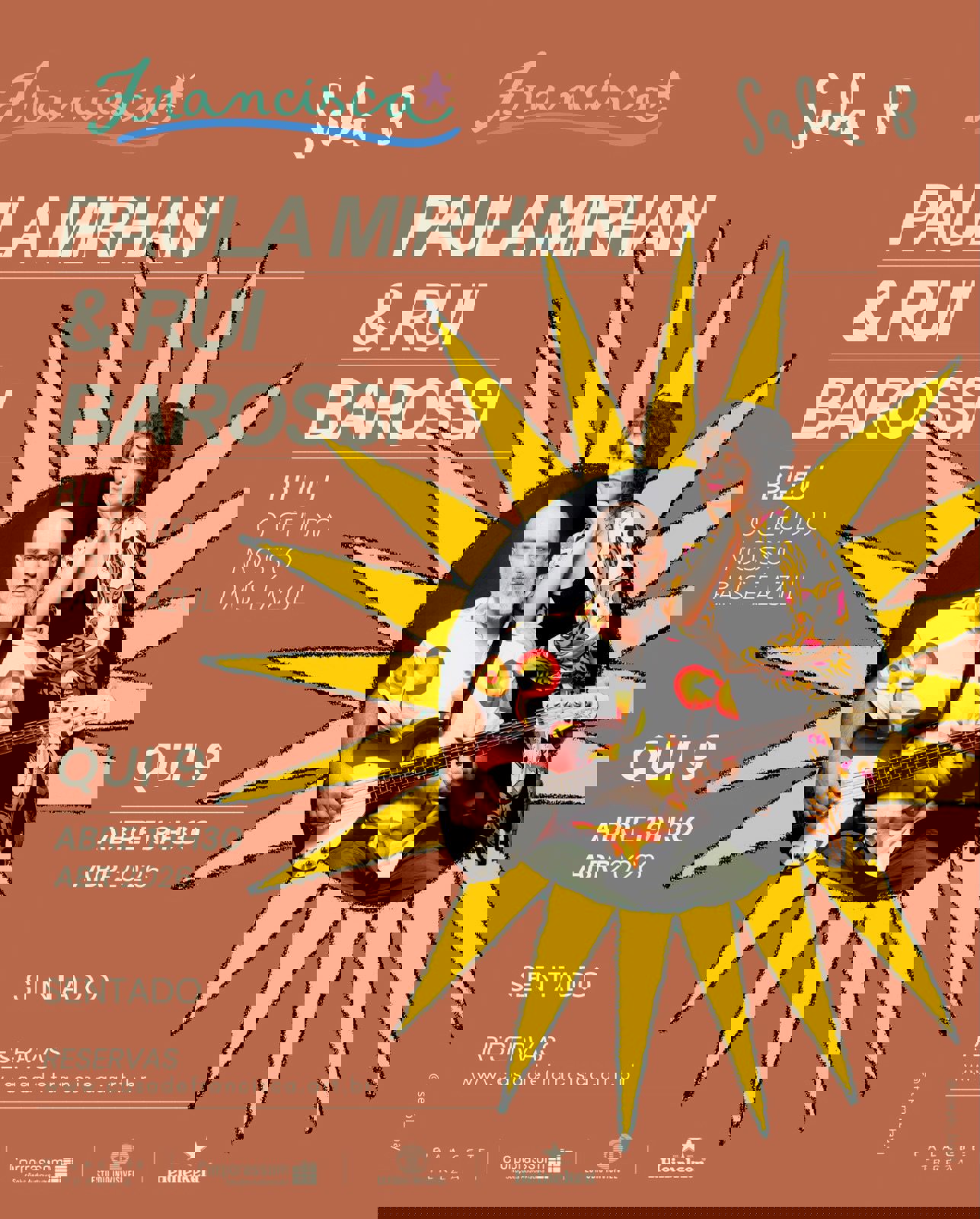 Paula Mirhan e Rui barossi