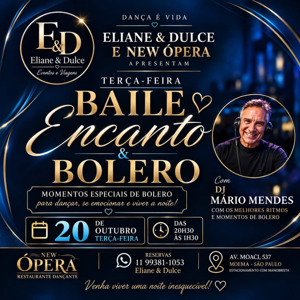 Baile Encanto & Bolero - Mário Mendes