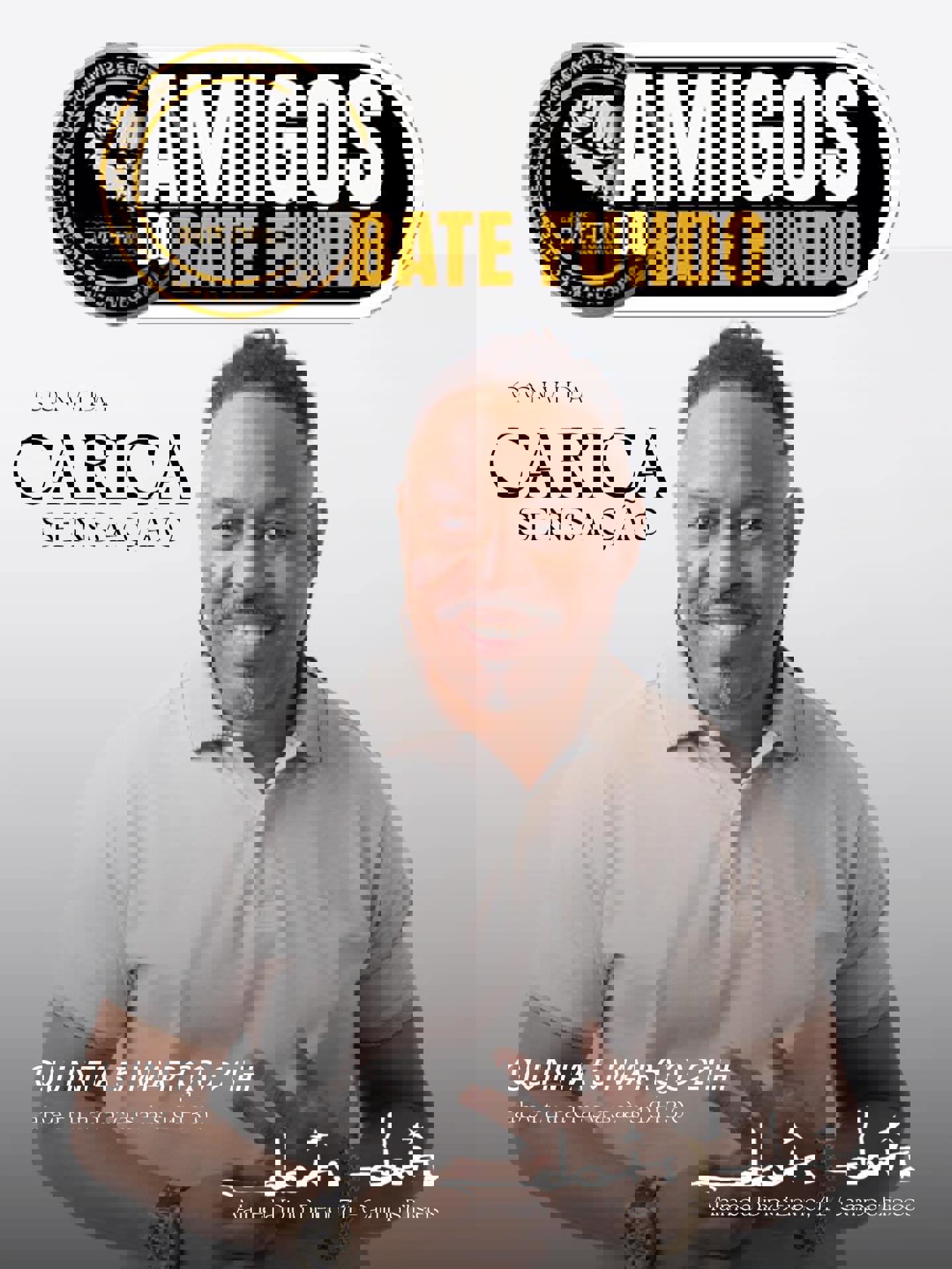 Amigos do Bate Fundo convida Carioca Sensação