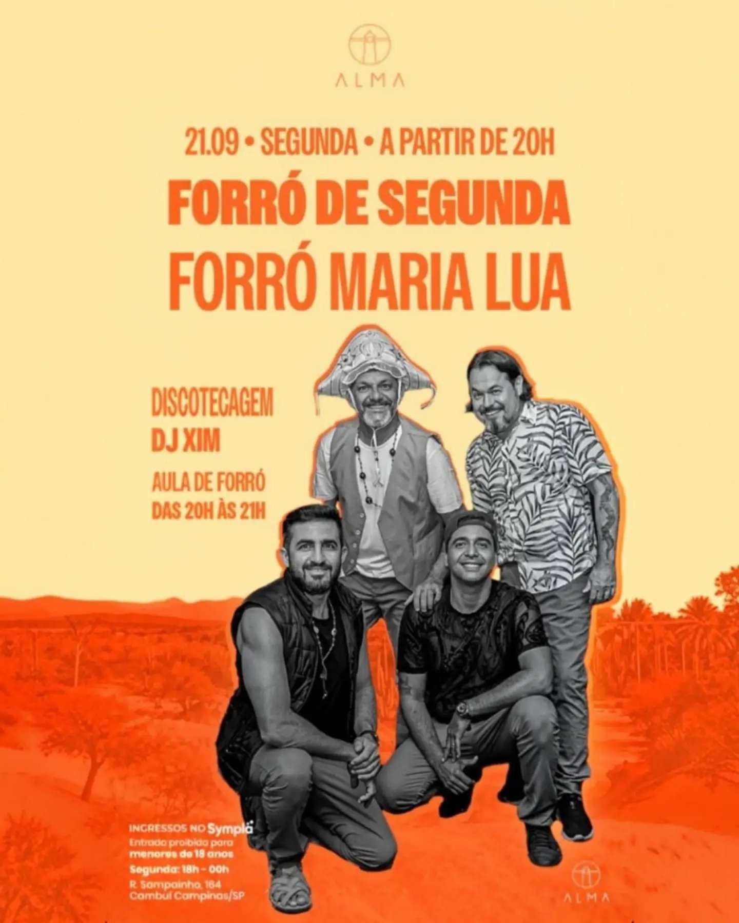 Forró De Segunda - Forró Maria Lua - DJ Xim