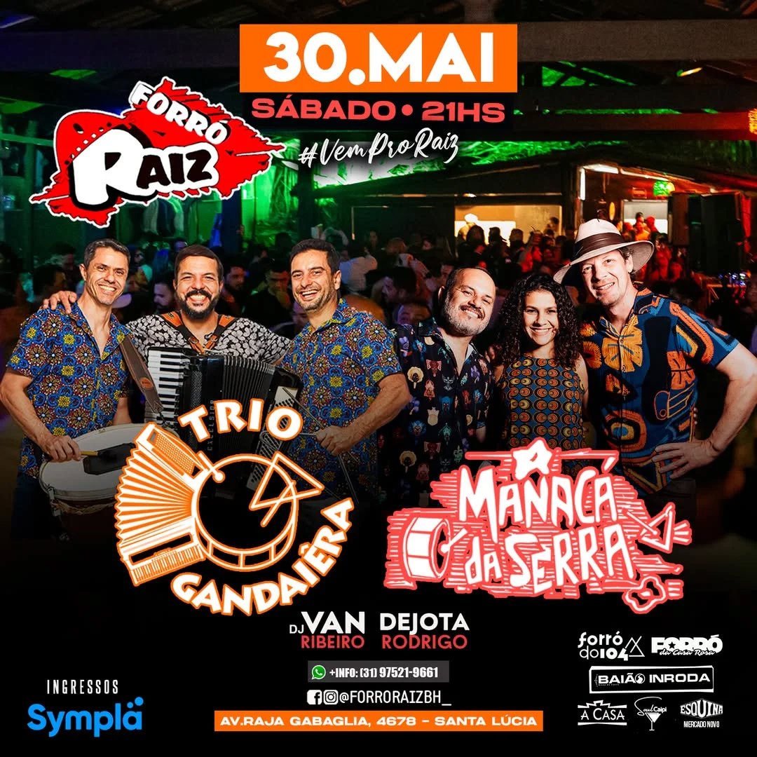 Forró Raiz - Trio Gandaeira - Manacá da Serra