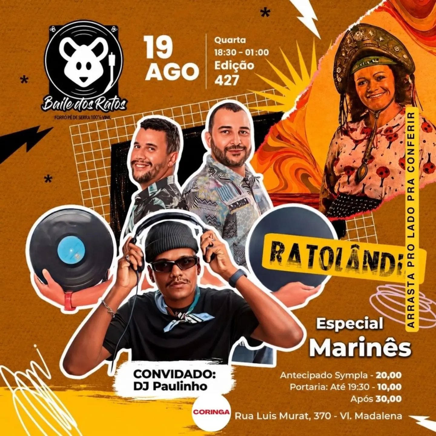 Baile Dos Ratos - Ratolândia - DJ Paulinho