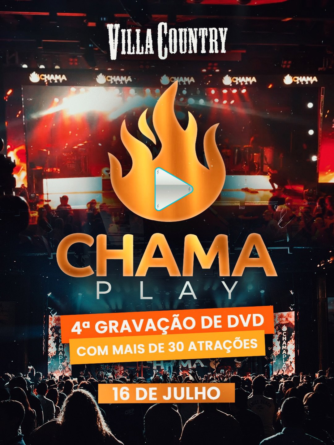Chama Play - 4ª gravação de DVD
