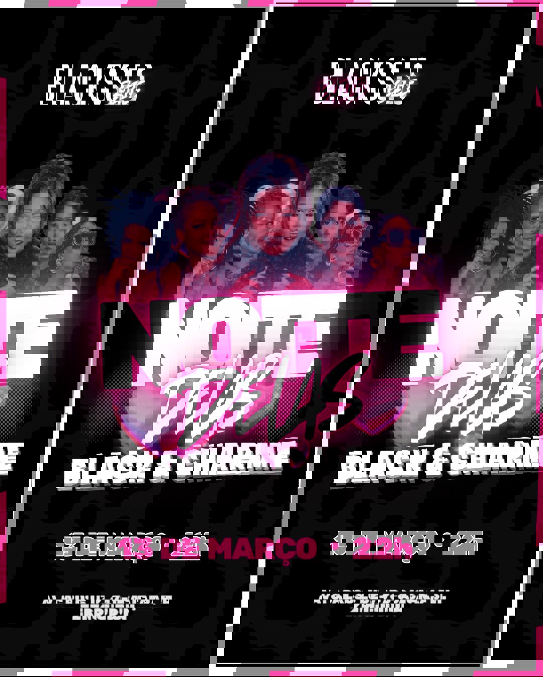 Noite delas - Black & Charmew