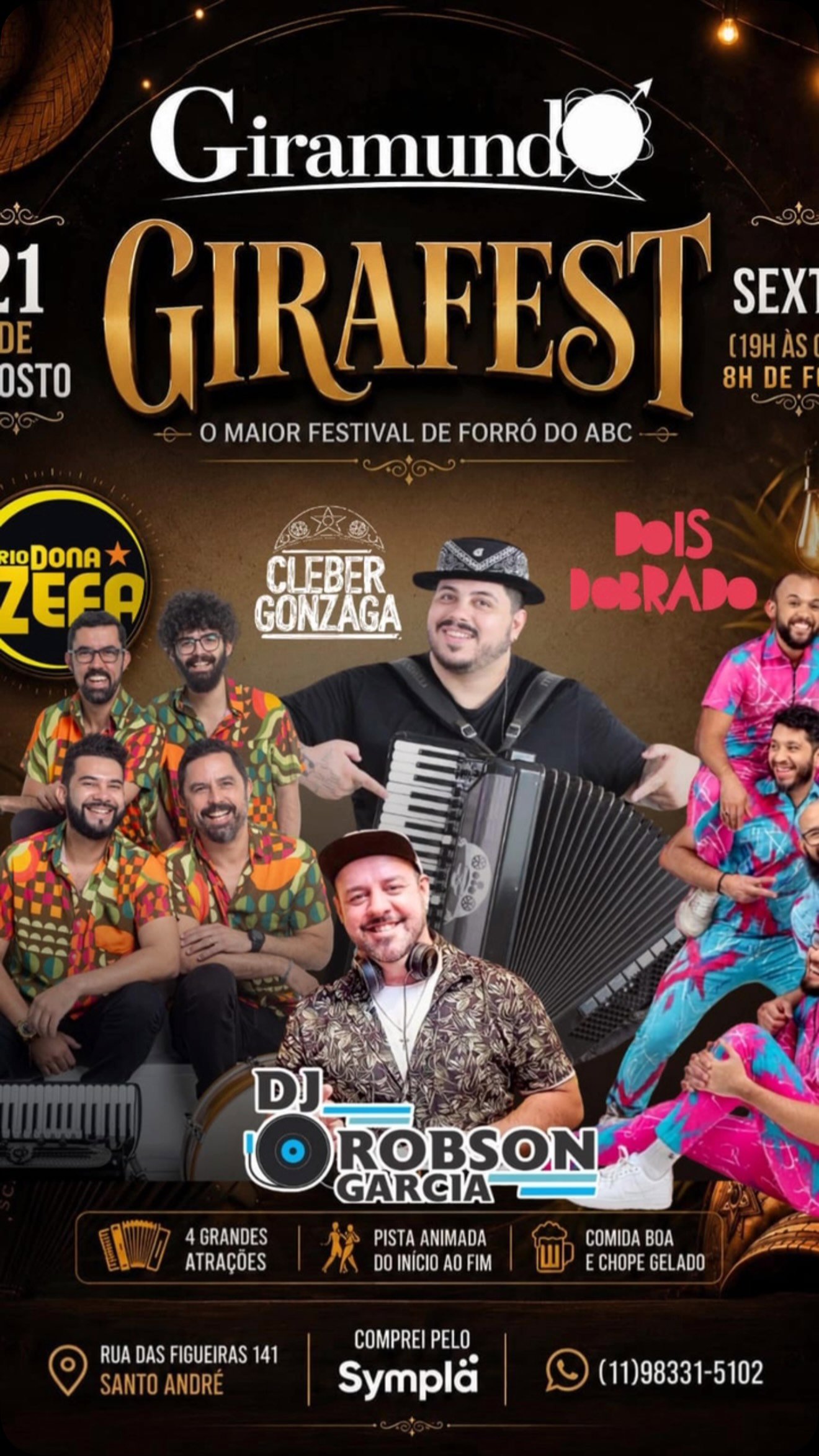 Girafest - Cleber Gonzaga,Dois Dorado,DJ Robson Garcia