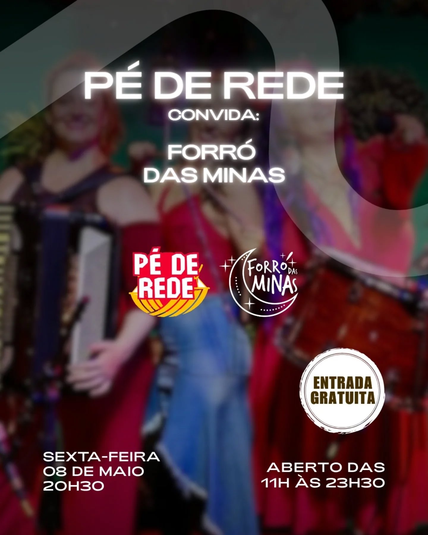 Pé de Rede convida Forrpo das Minas
