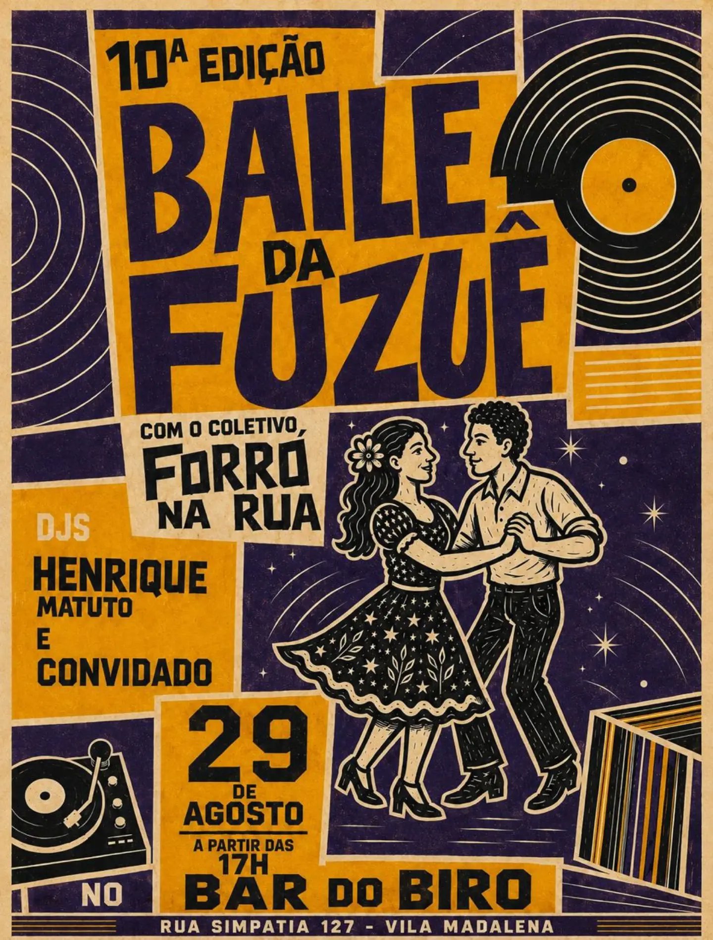 Baile Da Fuzuê com o Coletivo Forró na Rua
