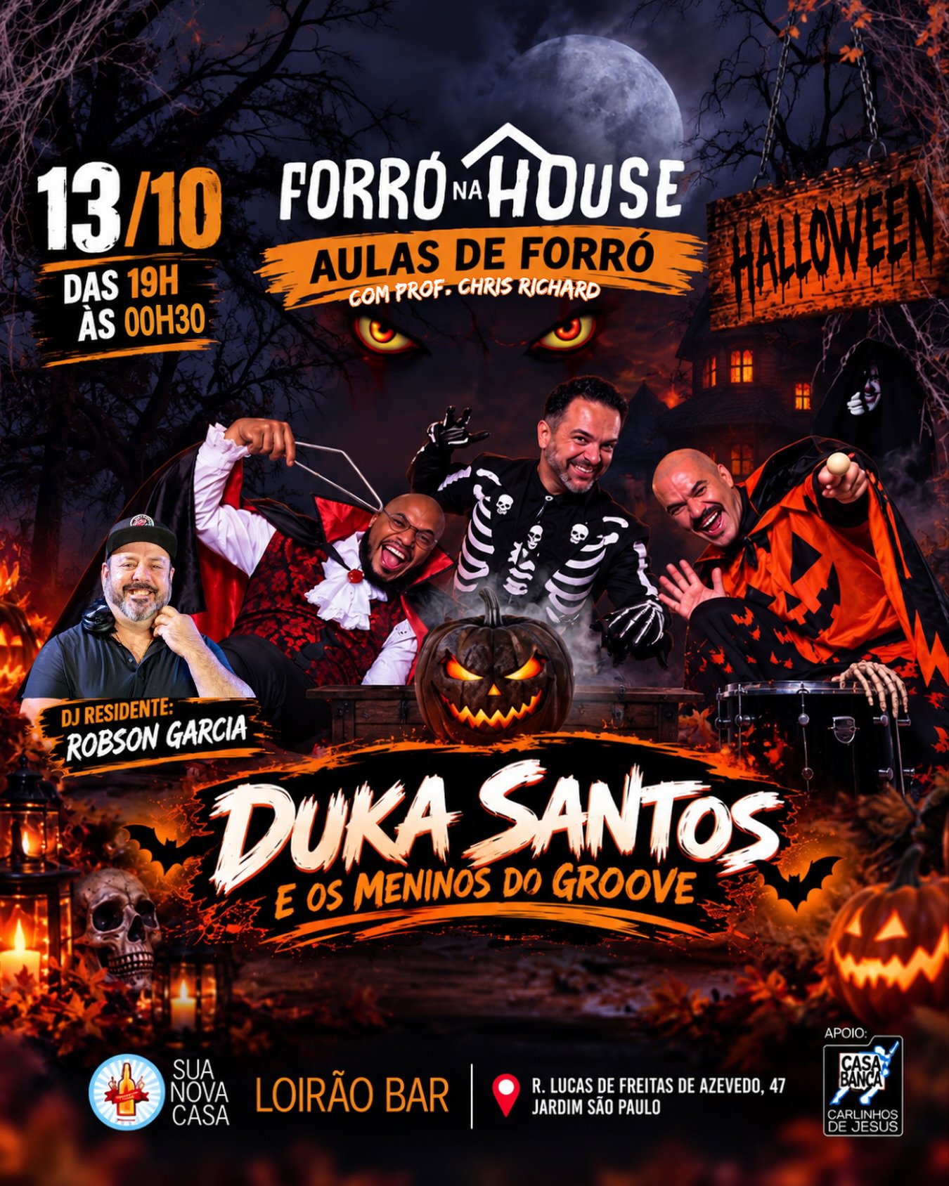 Forró na House - Halloween - Dj Robson Garcia