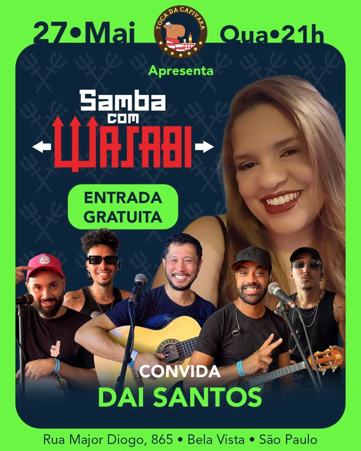 Samba com Wasabi