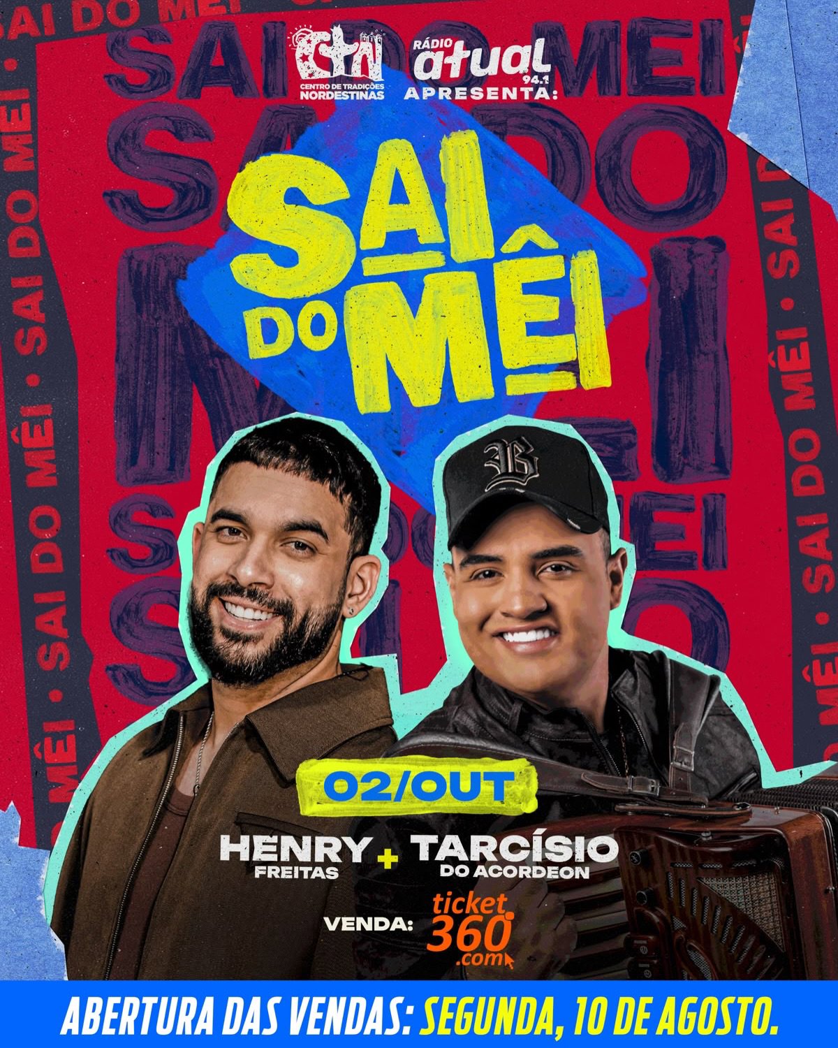 Sai Do Mêi - Henry Freitas,Tarcísio Do Acordeon