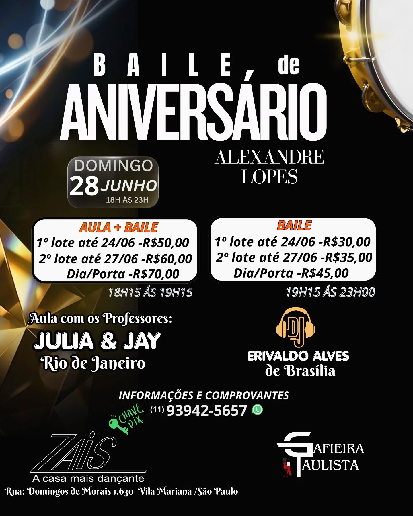 Baile de Aniversário Alexandre Lopes