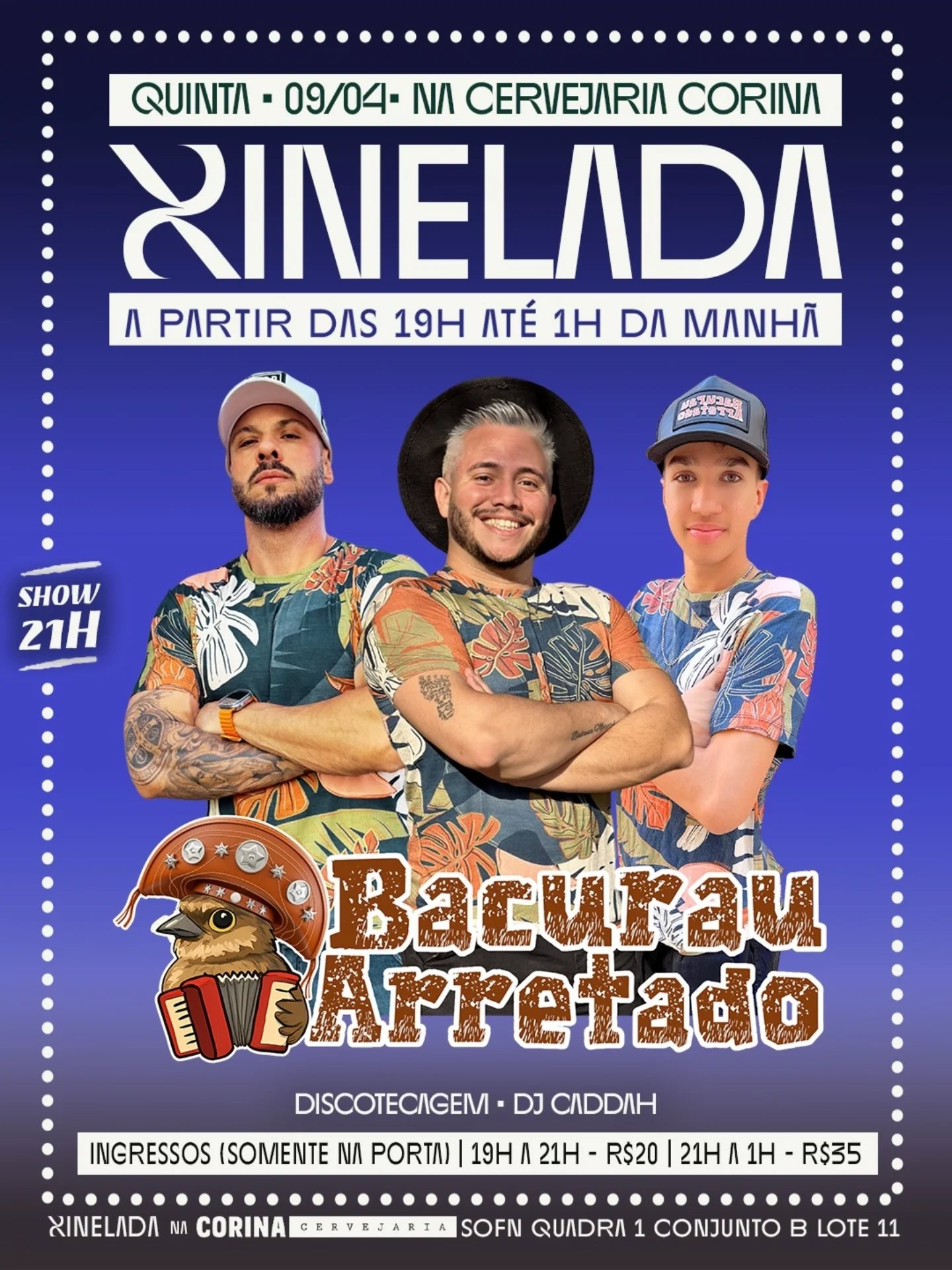 XINELADA - bacuarau Arretado