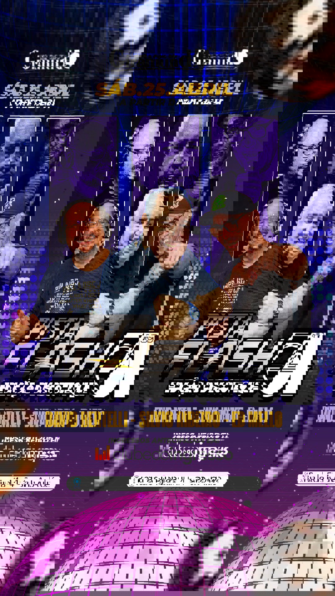 Pista Flash Edição Discoteque