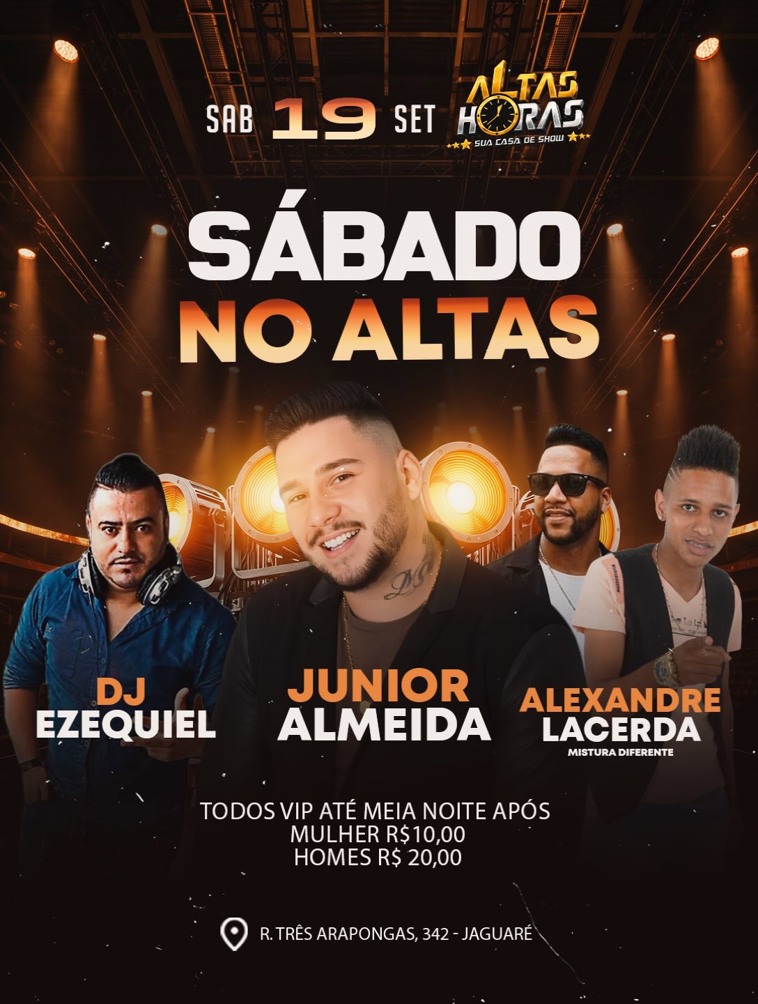 Sábado no Altas - DJ Ezequiel