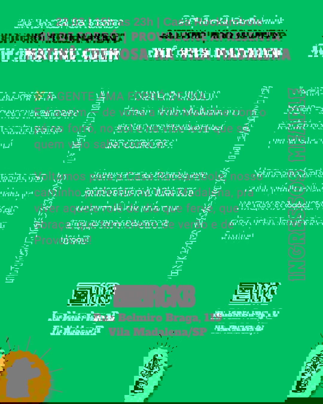 Matine cremosa na Vila Madalena