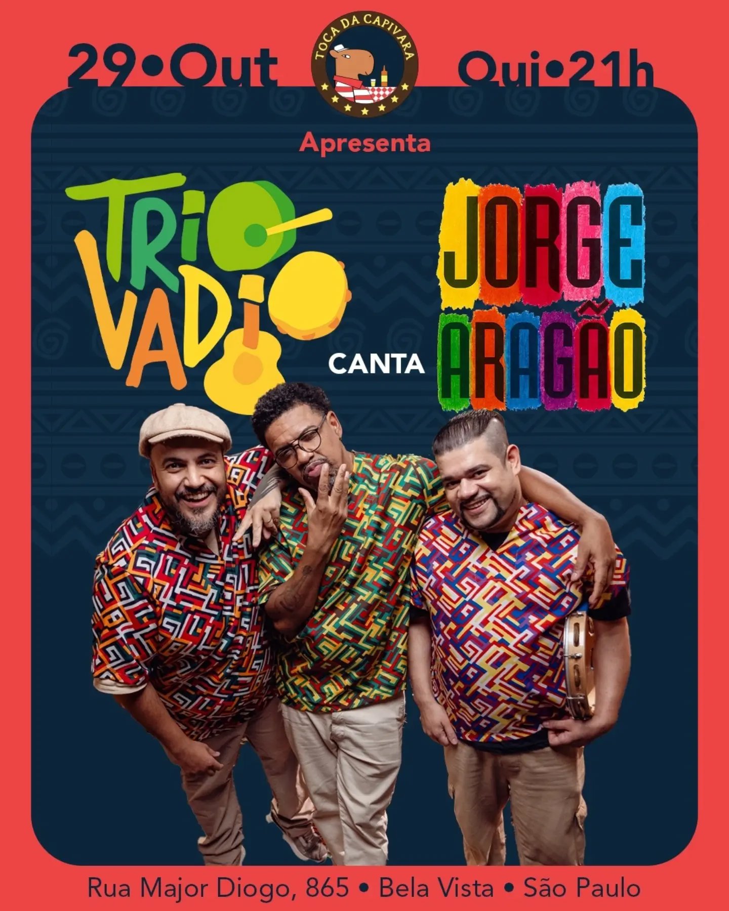 Trio Vadio Canta Jorge Aragão