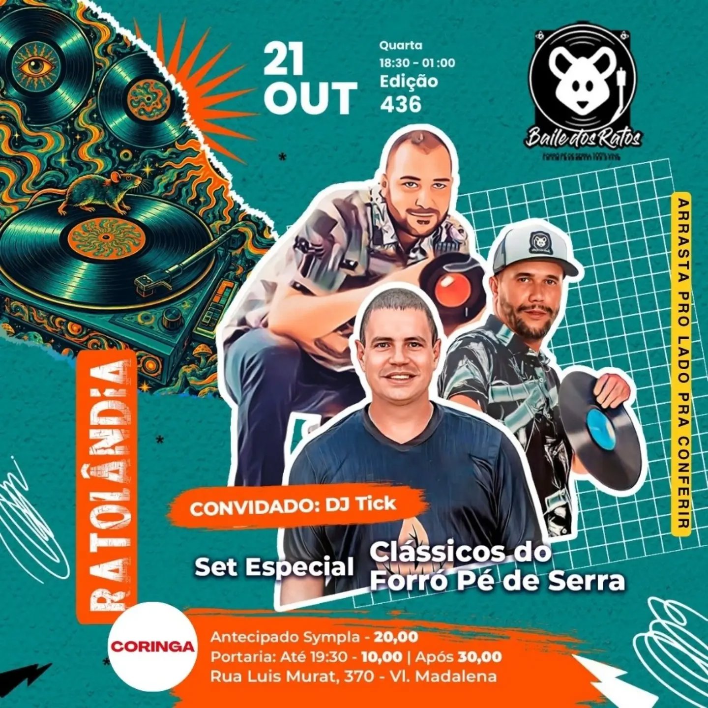 Baile dos Ratos - Ratolândia - DJ Tick