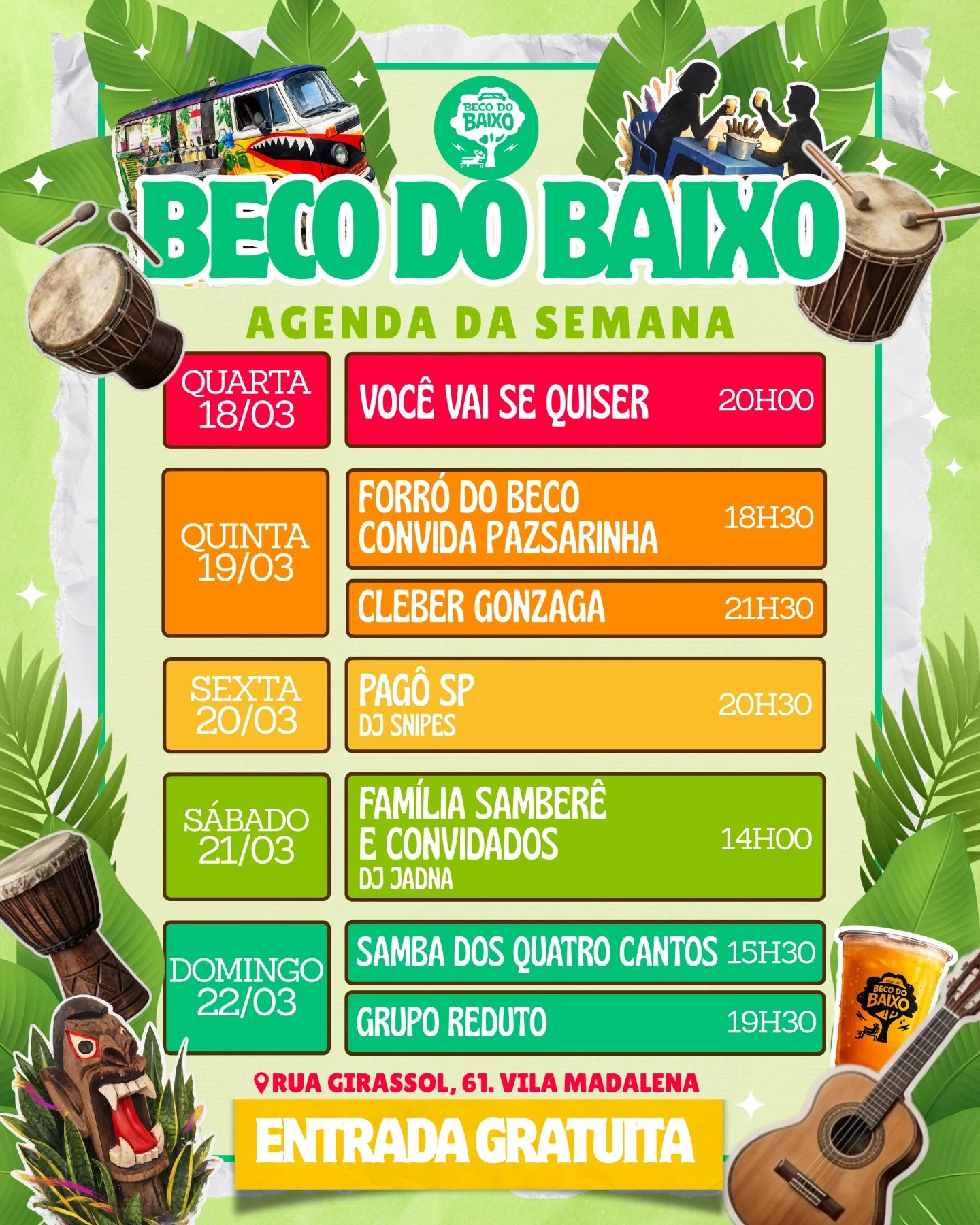 Samba dos Quatro cantos - Grupo Reduto