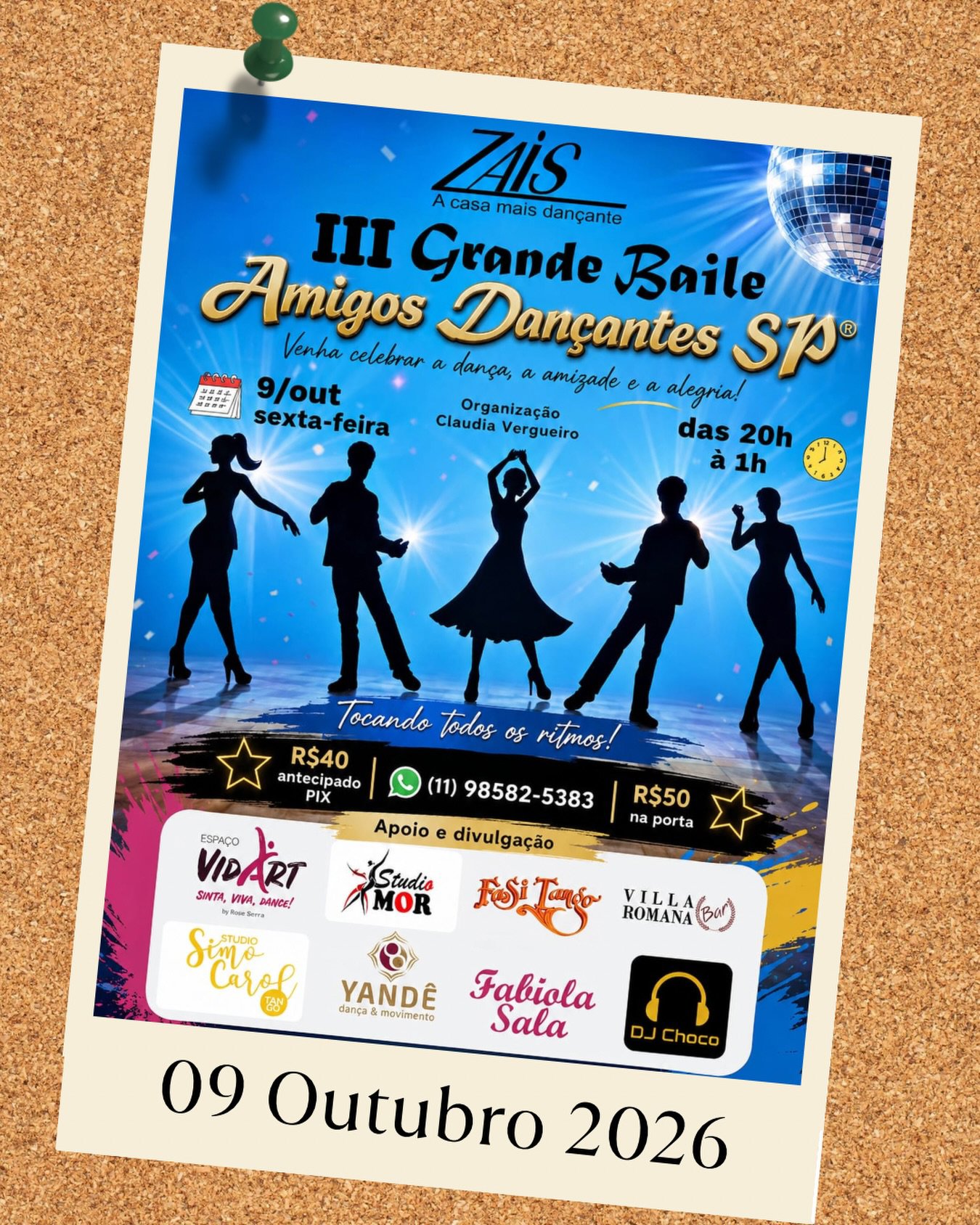 III Grande Baile Amigos Dançantes SP - DJ Choco