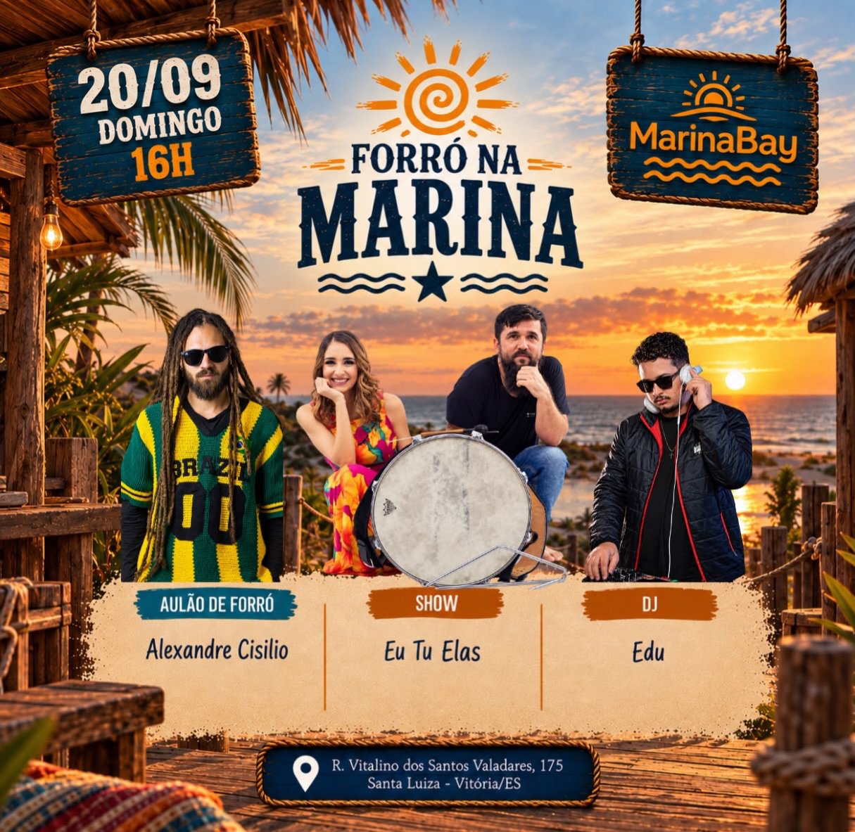 Forró Na Marina - Dj Edu