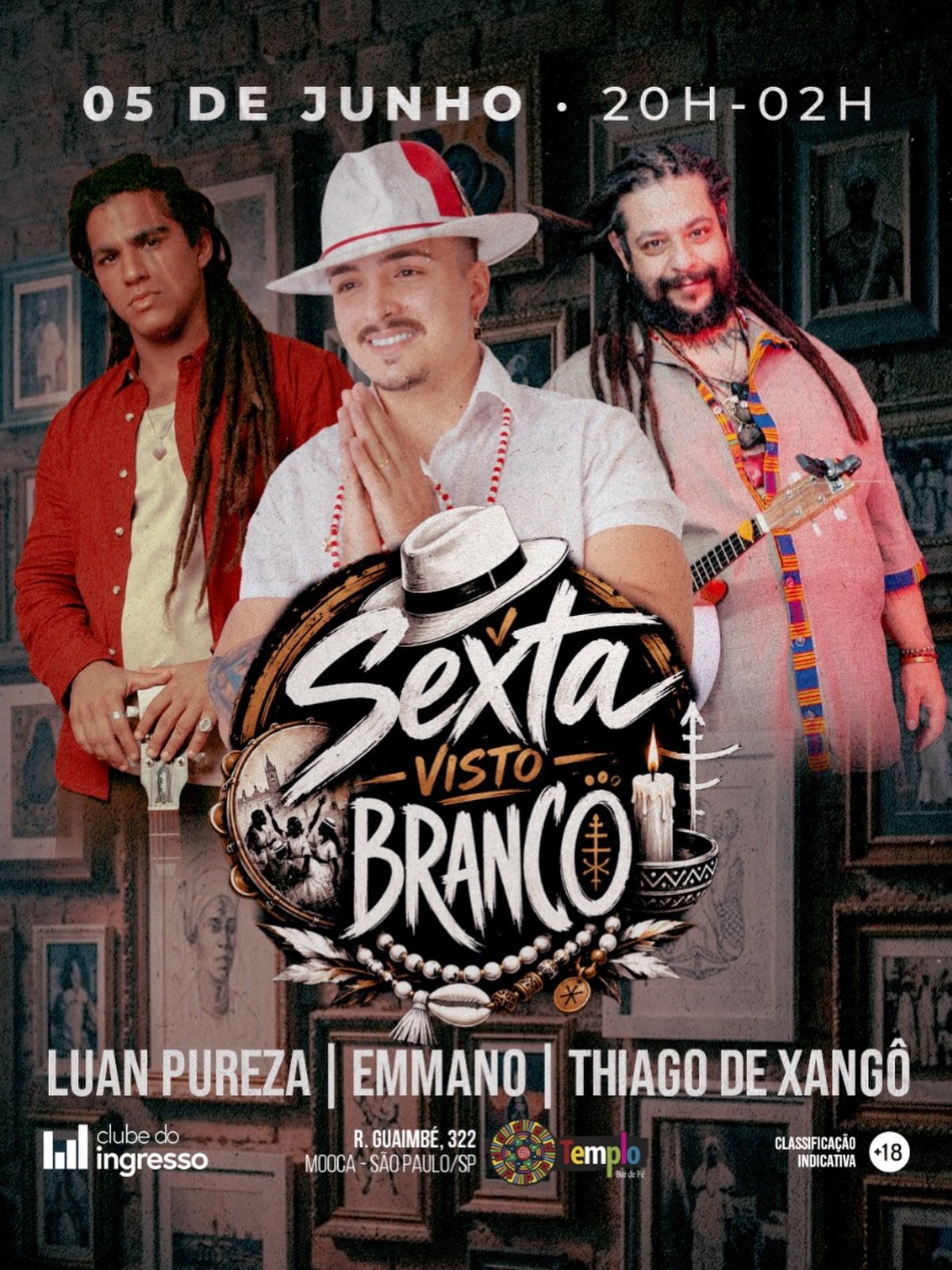 Sexta visto Branco