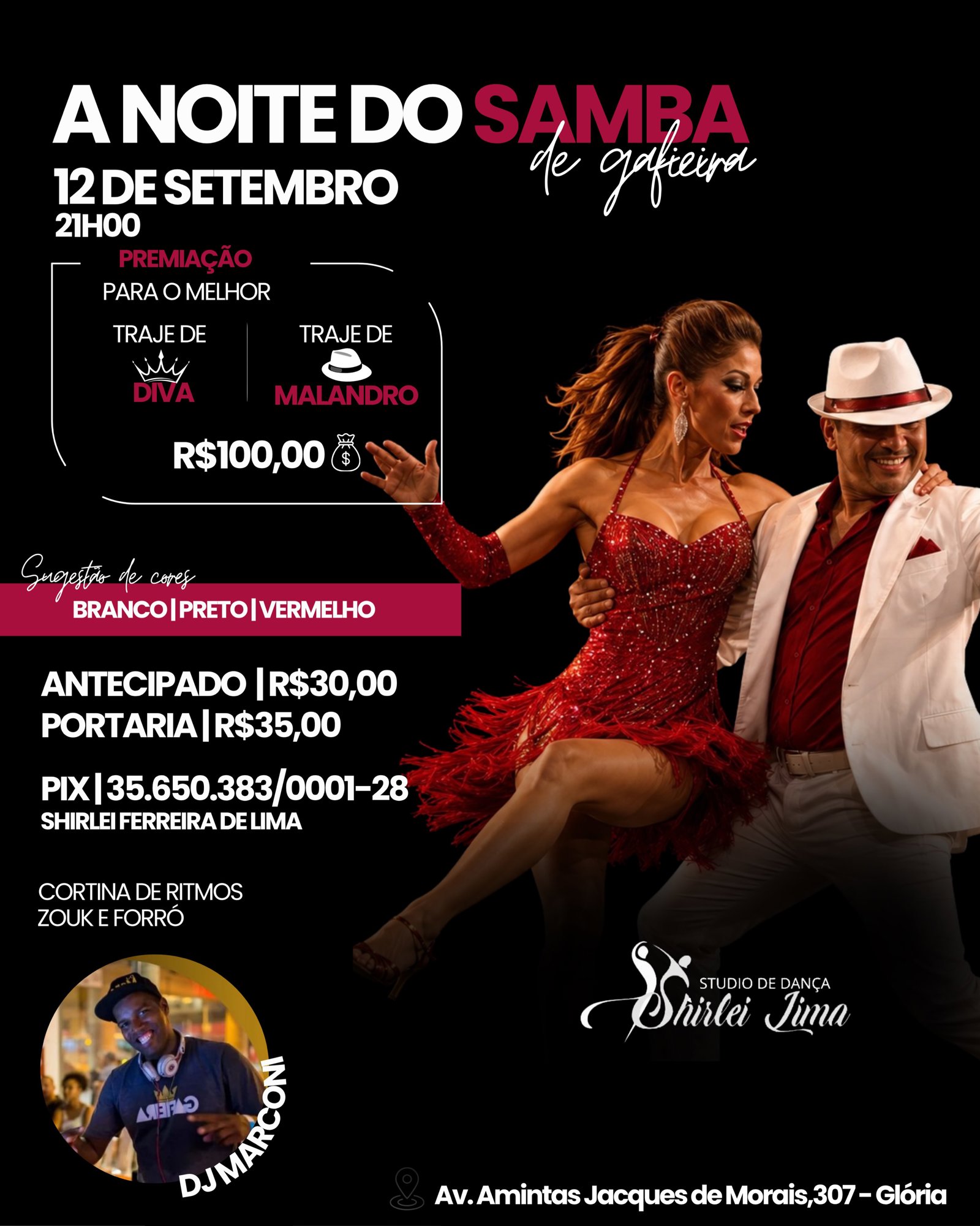 A Noite Do Samba De Gafieira - DJ Marconi
